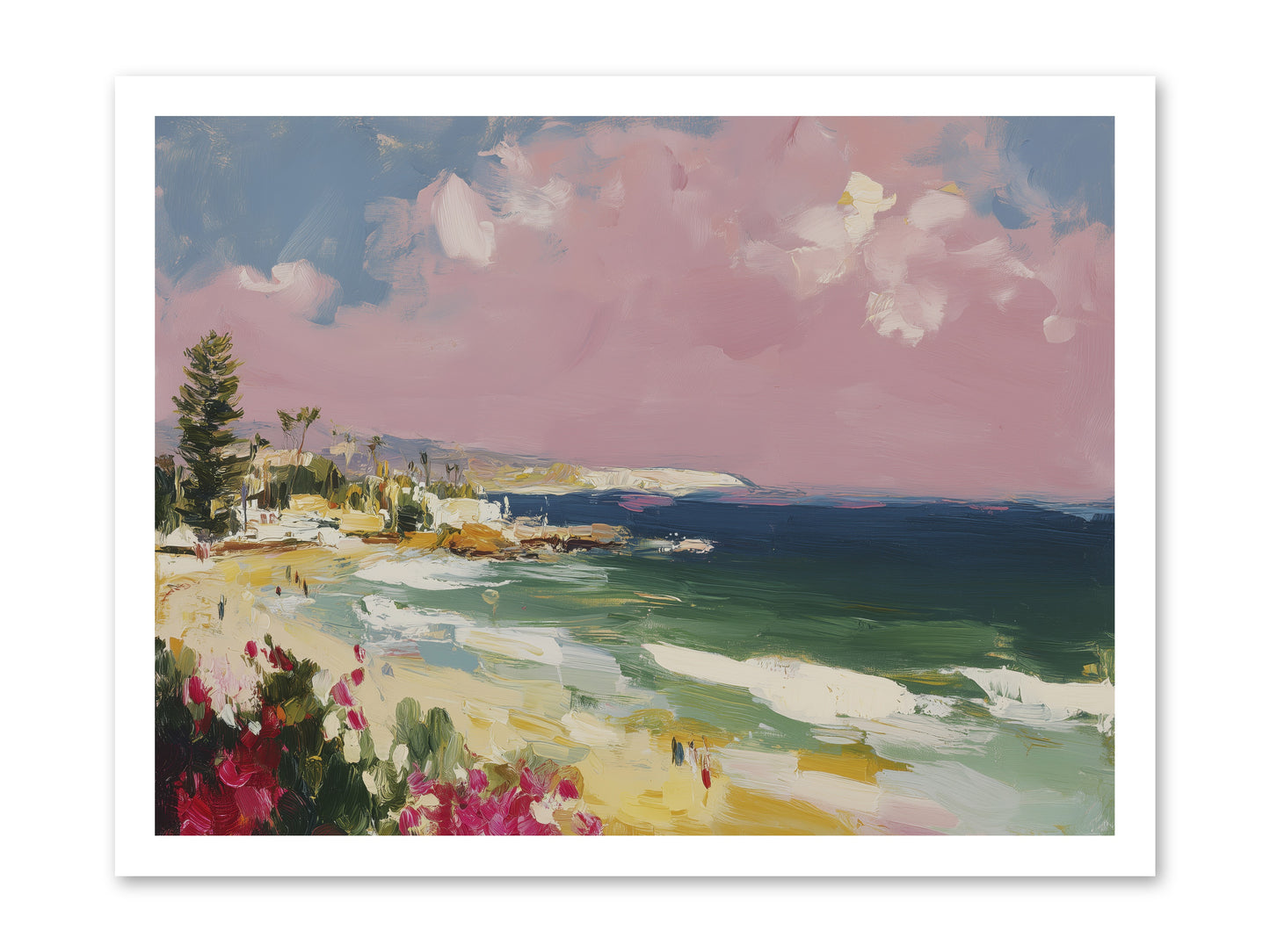 Coastal Wandering -- Loose Canvas Print 24x18