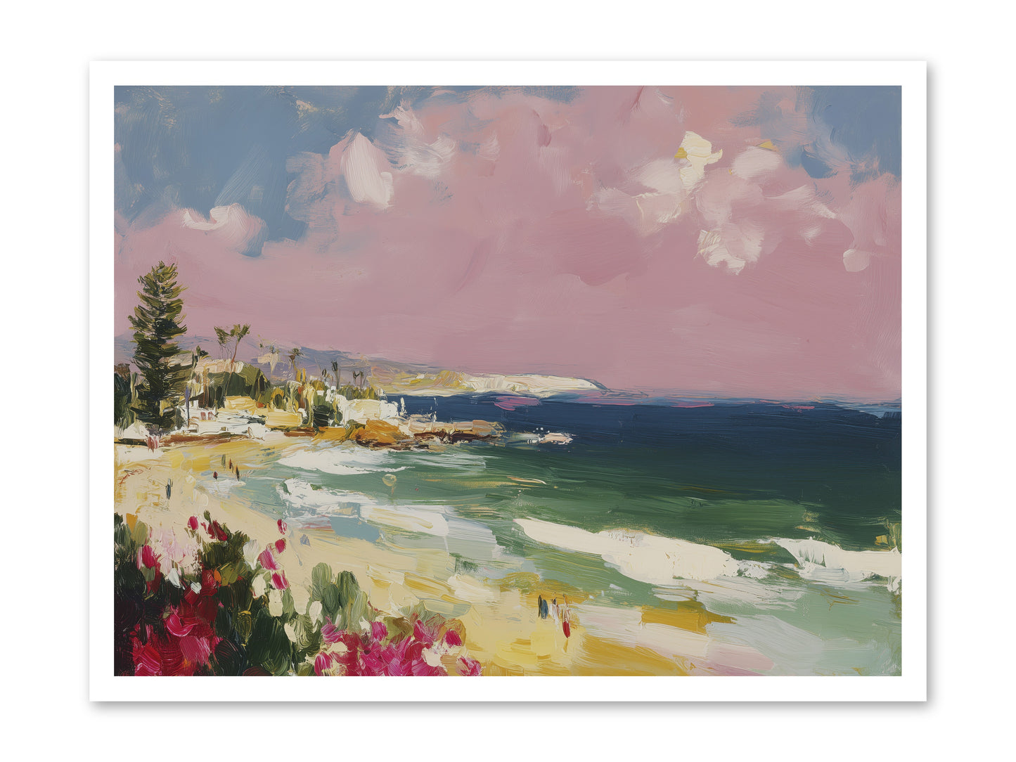 Coastal Wandering -- Loose Canvas Print 32x24