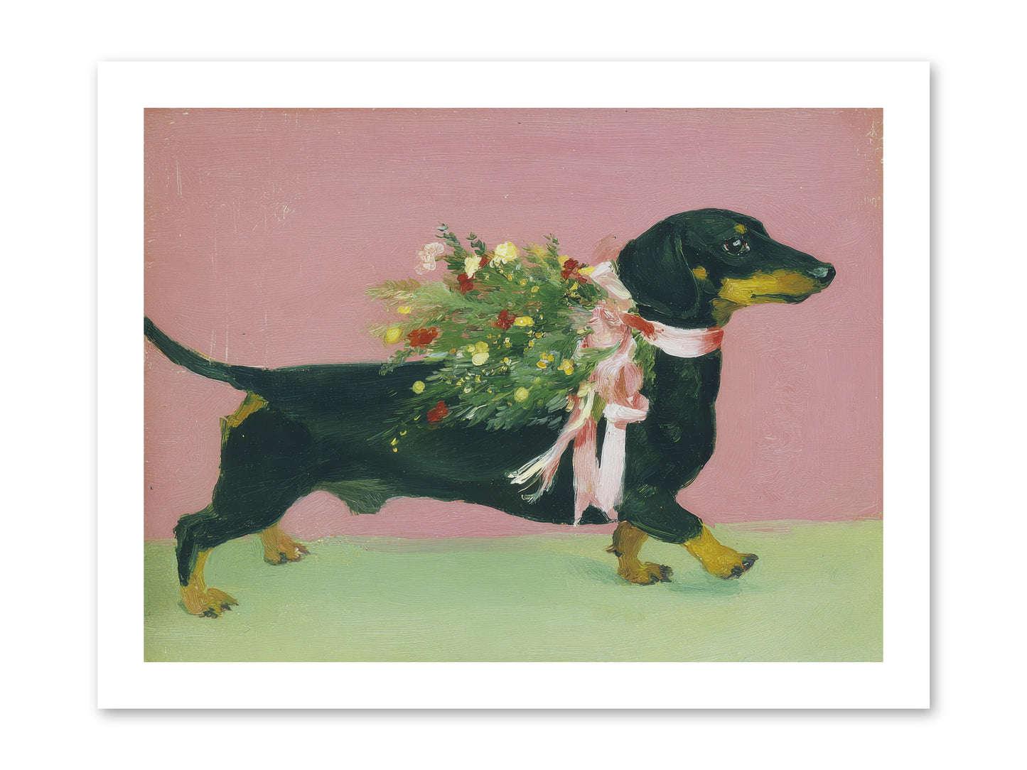 Cocoa Companion -- Loose Canvas Print 16x12