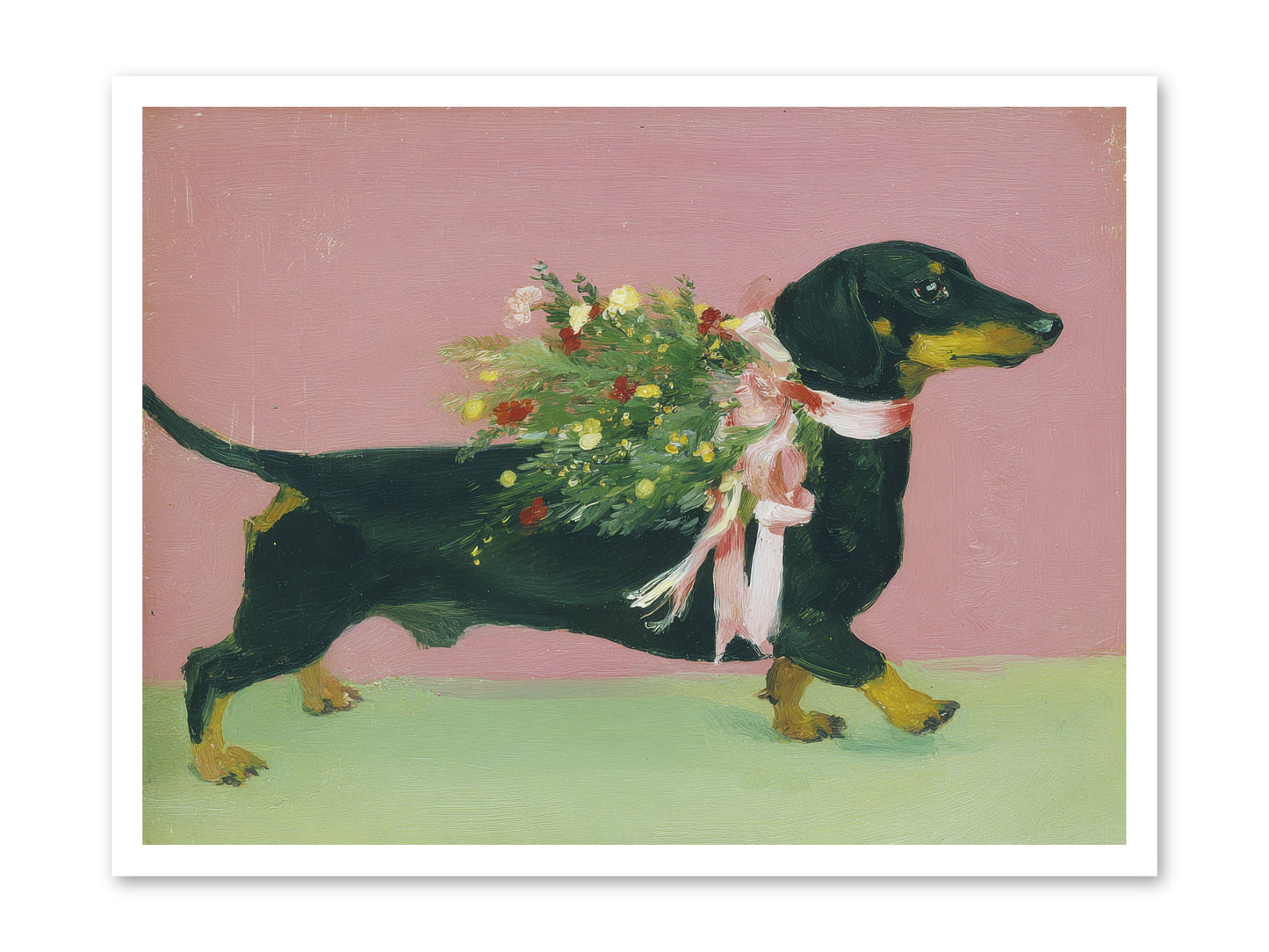 Cocoa Companion -- Loose Canvas Print 32x24