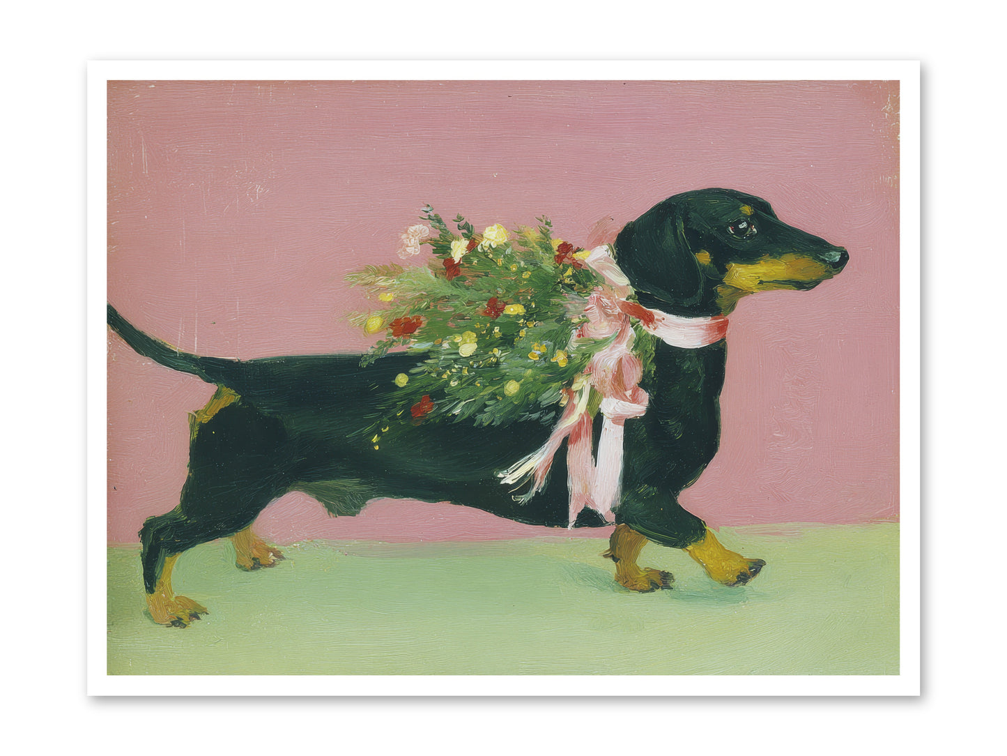 Cocoa Companion -- Loose Canvas Print 40x30