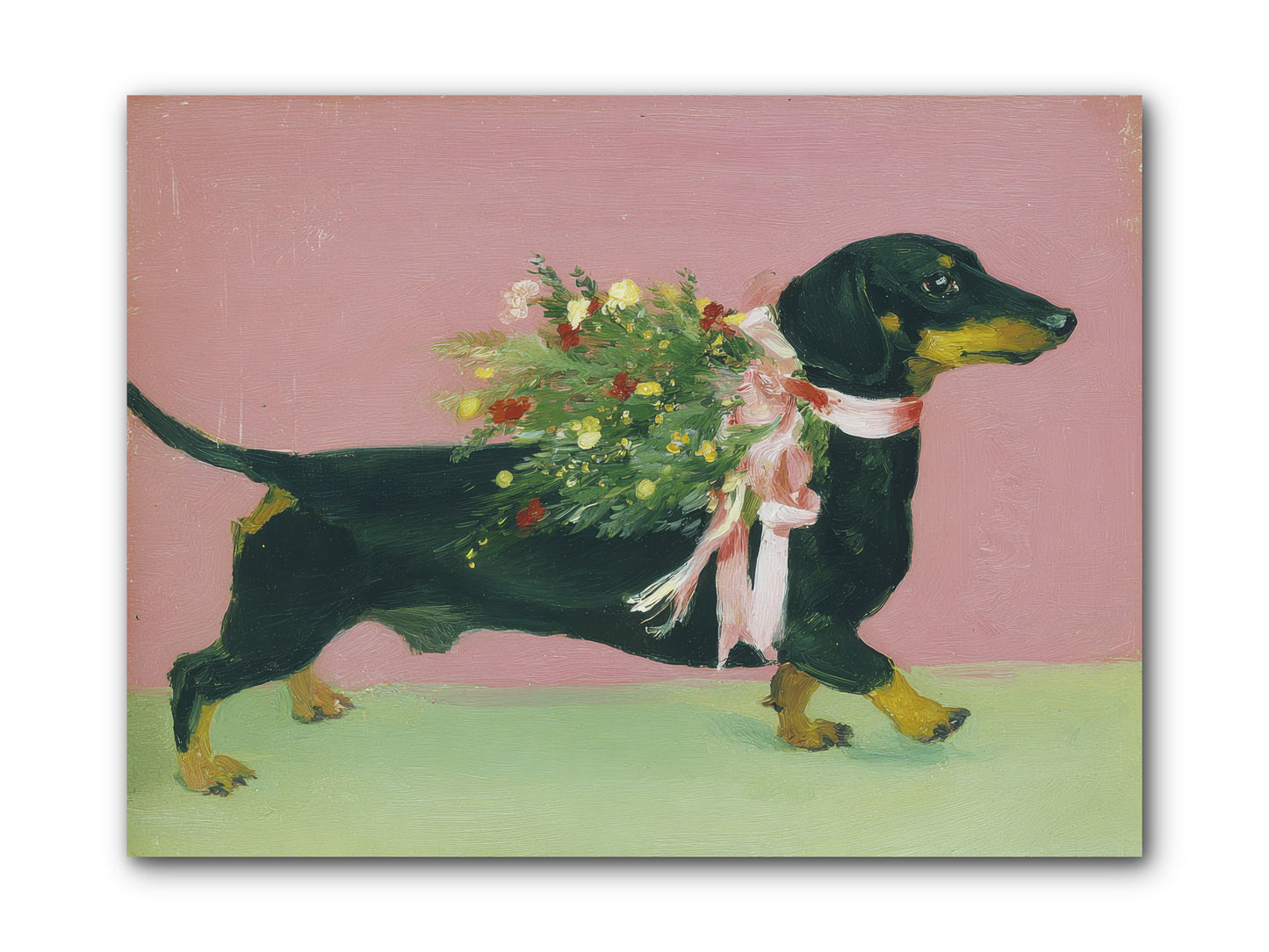 Cocoa Companion -- Wrapped Canvas 12x9