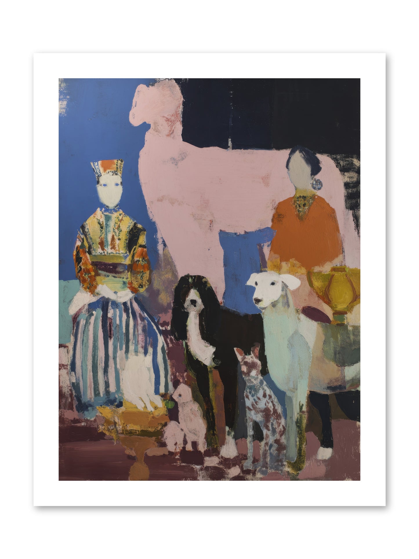 Collected -- Loose Canvas Print 12x16