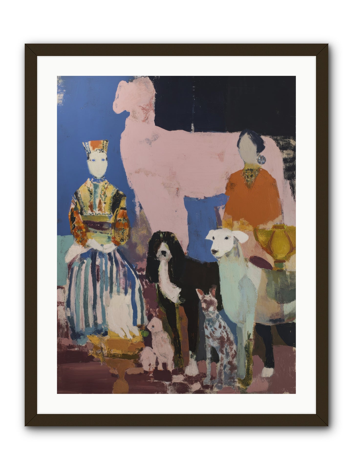 Collected -- Framed Print - Black 24x32