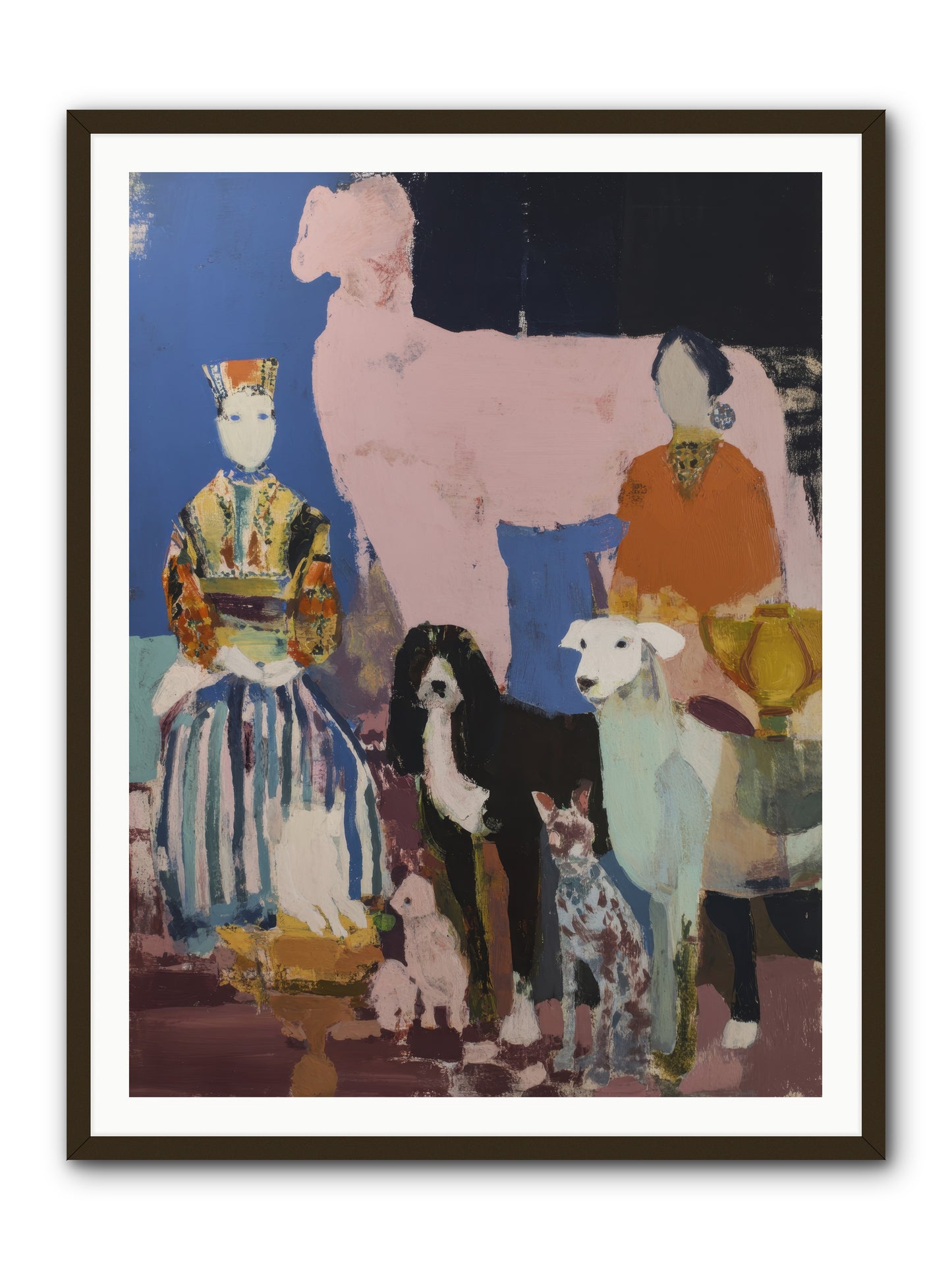 Collected -- Framed Print - Black 36x48