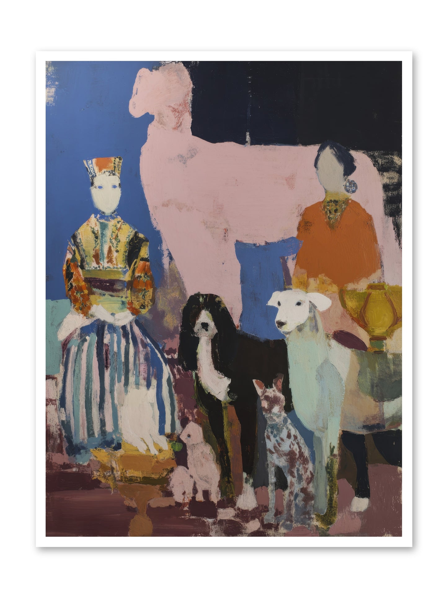 Collected -- Loose Canvas Print 36x48