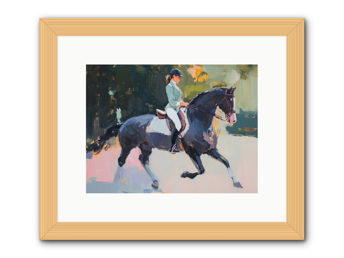 Collected Elegance -- Framed Print - Natural 12x9