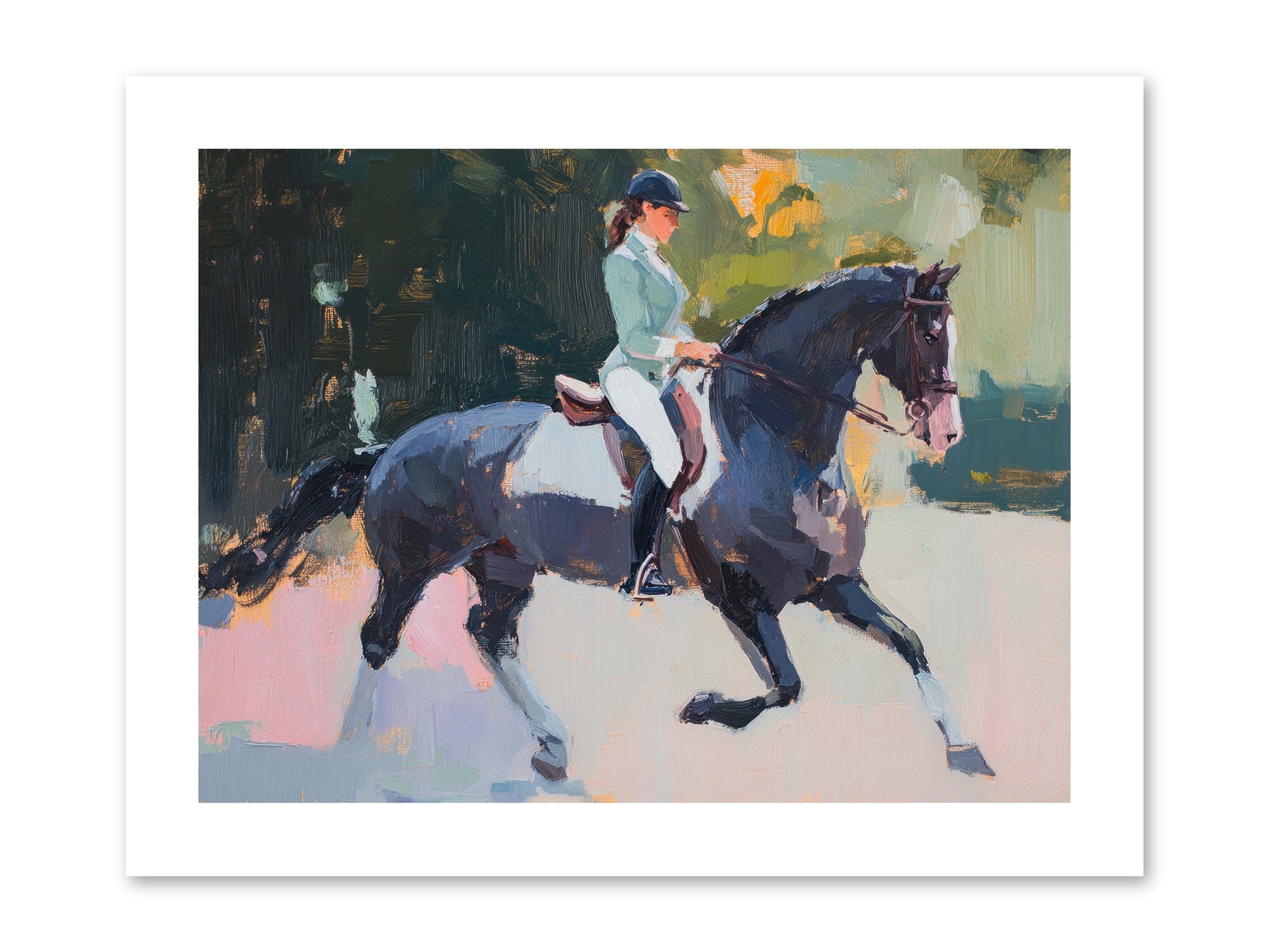 Collected Elegance -- Paper Print 12x9