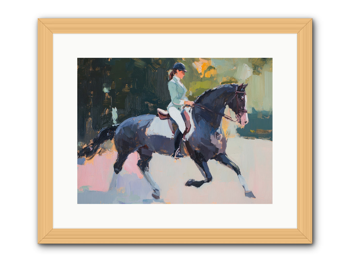 Collected Elegance -- Framed Print - Natural 16x12