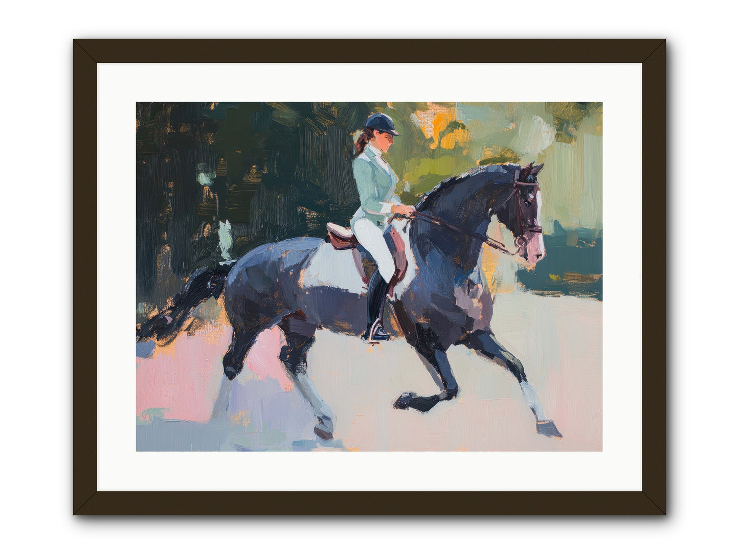 Collected Elegance -- Framed Print - Black 24x18
