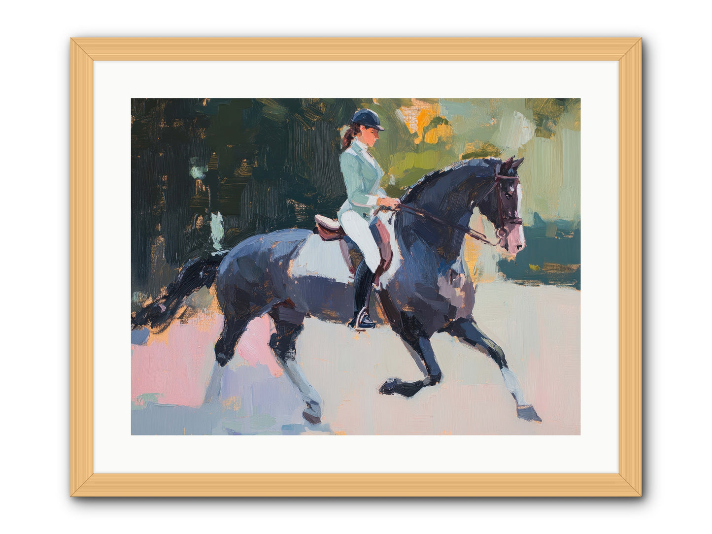 Collected Elegance -- Framed Print - Natural 24x18