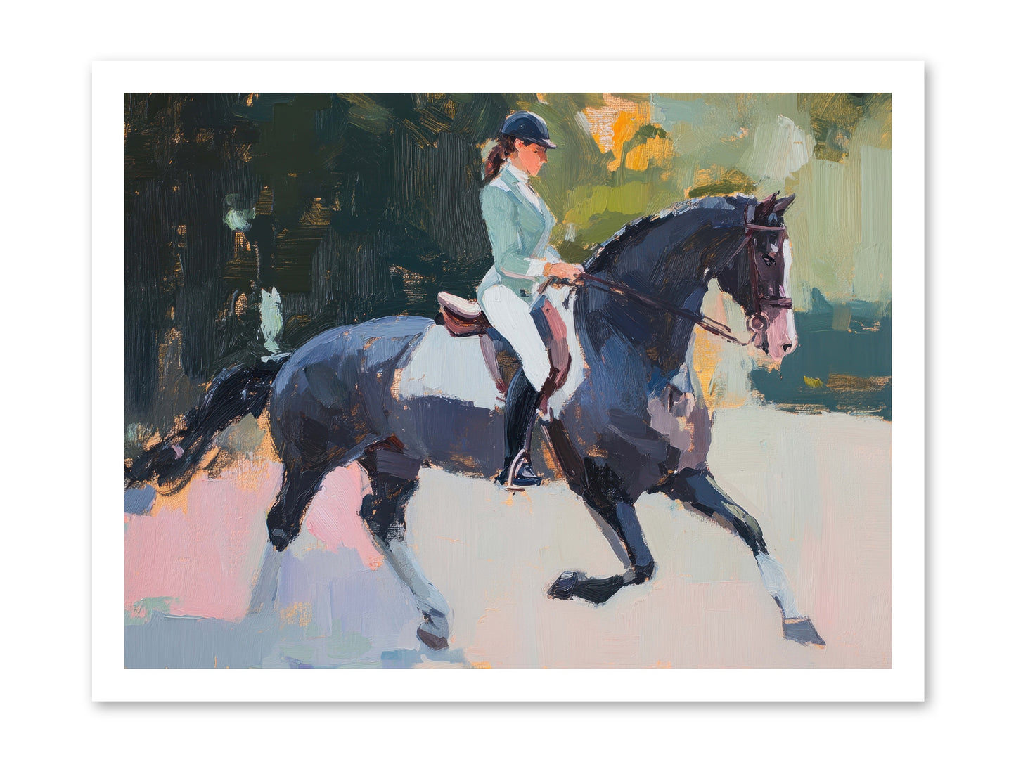 Collected Elegance -- Loose Canvas Print 24x18