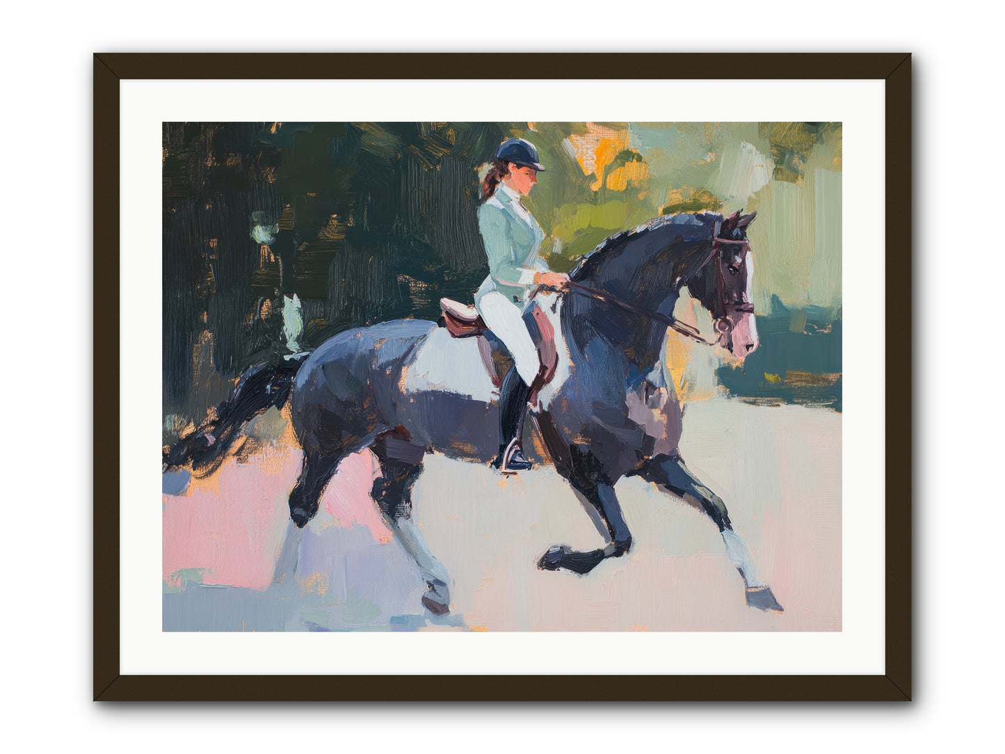 Collected Elegance -- Framed Print - Black 32x24