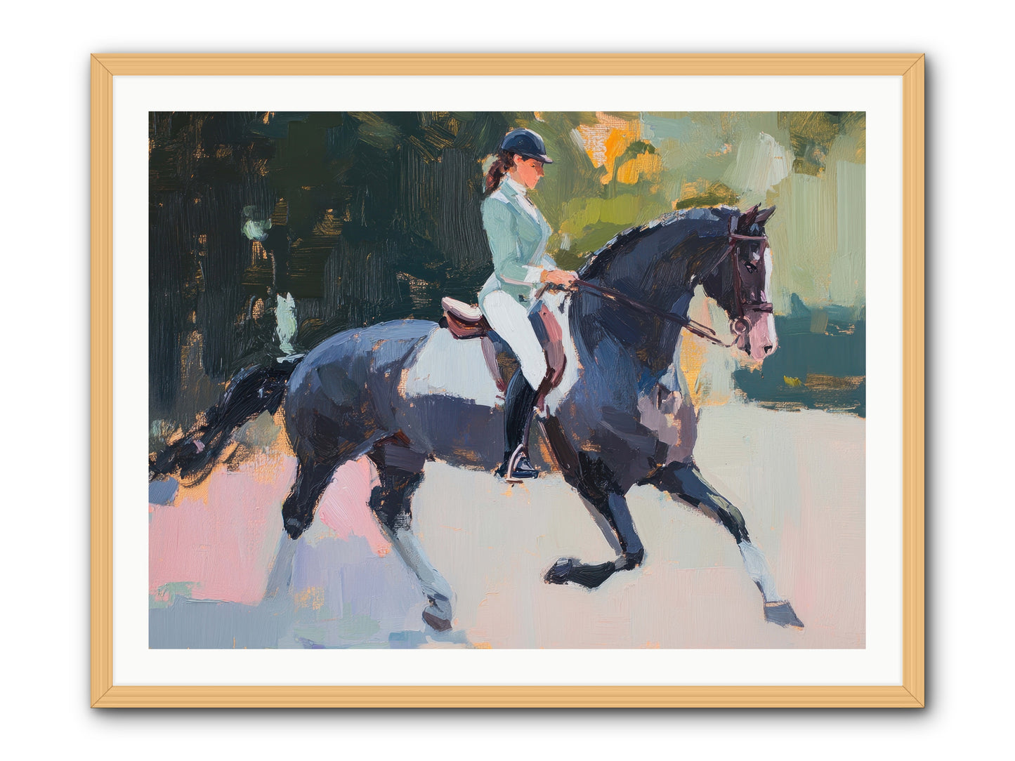 Collected Elegance -- Framed Print - Natural 40x30