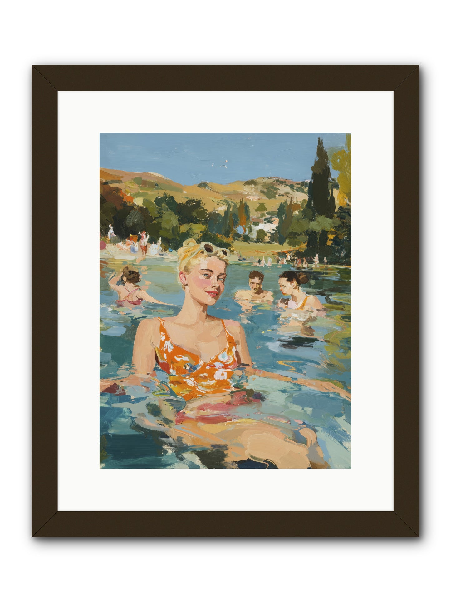 Collective Joy -- Framed Print - Black 12x16