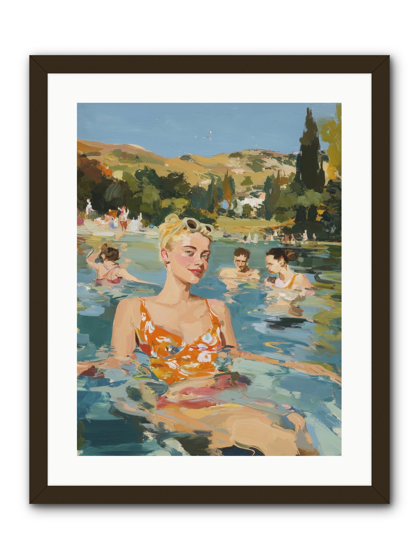 Collective Joy -- Framed Print - Black 18x24