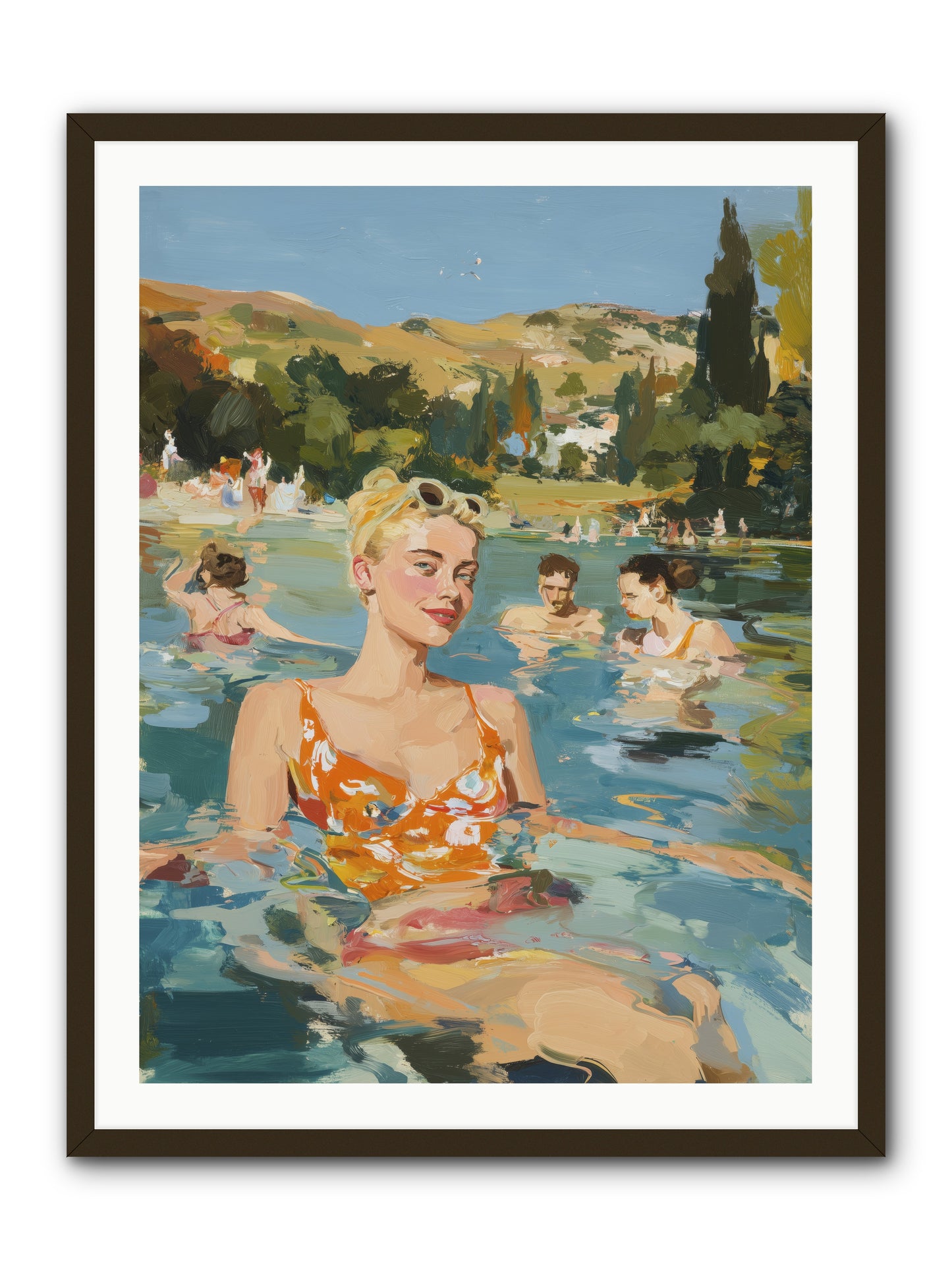 Collective Joy -- Framed Print - Black 30x40