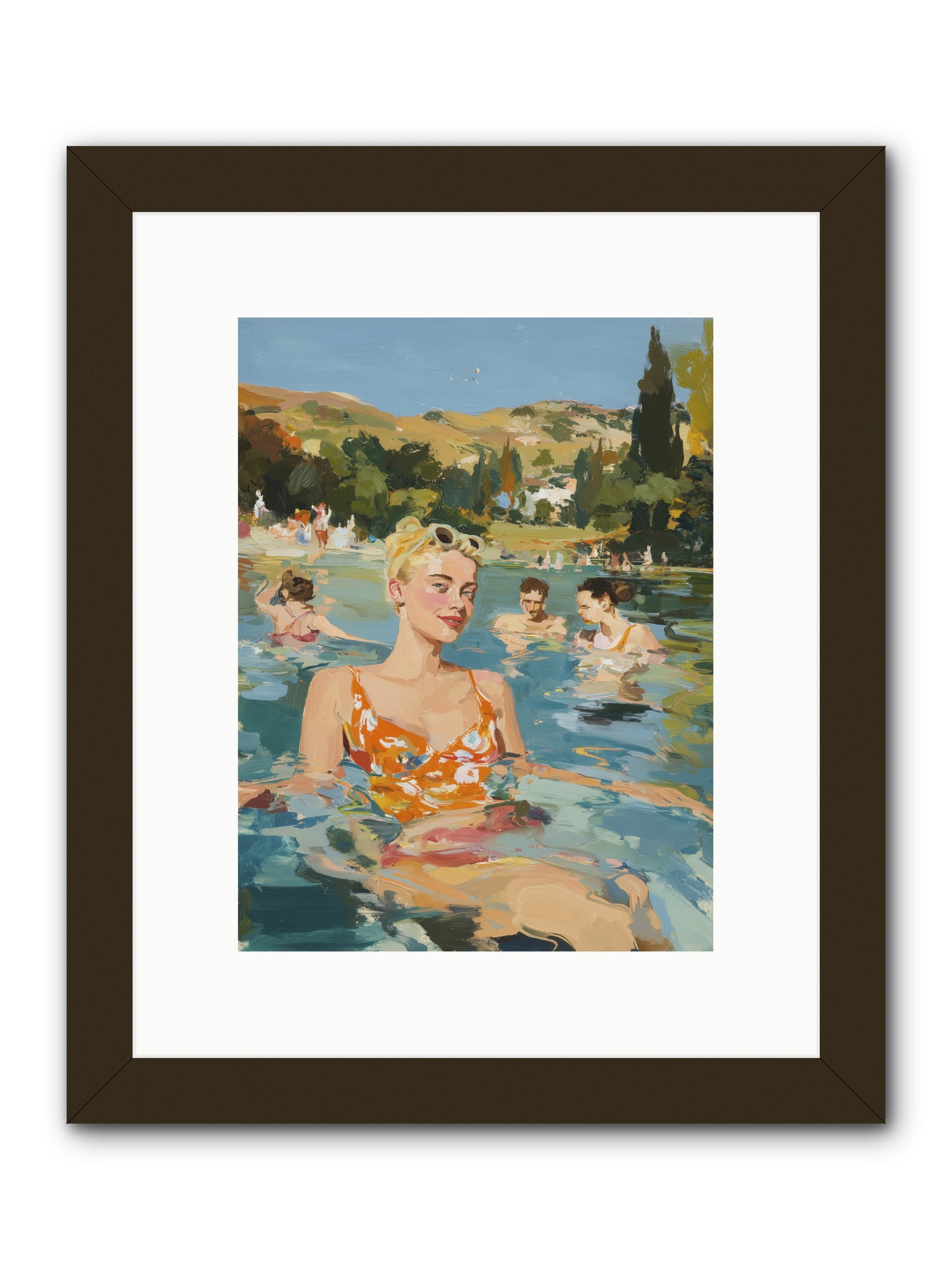 Collective Joy -- Framed Print - Black 9x12