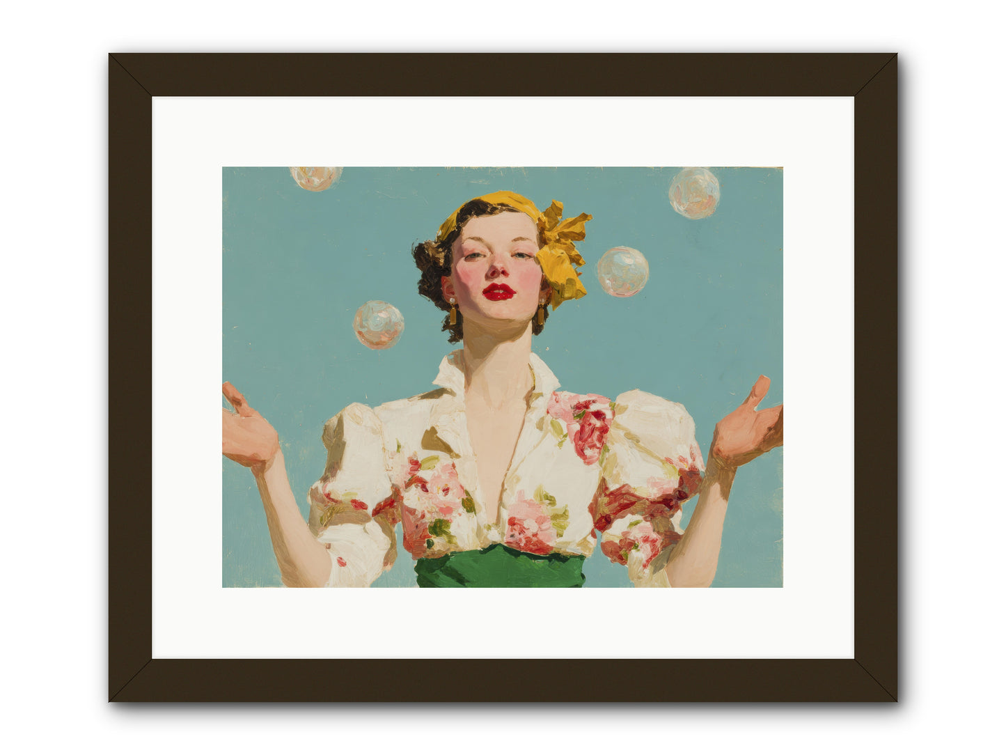 Collector of Precious Moments -- Framed Print - Black 16x12