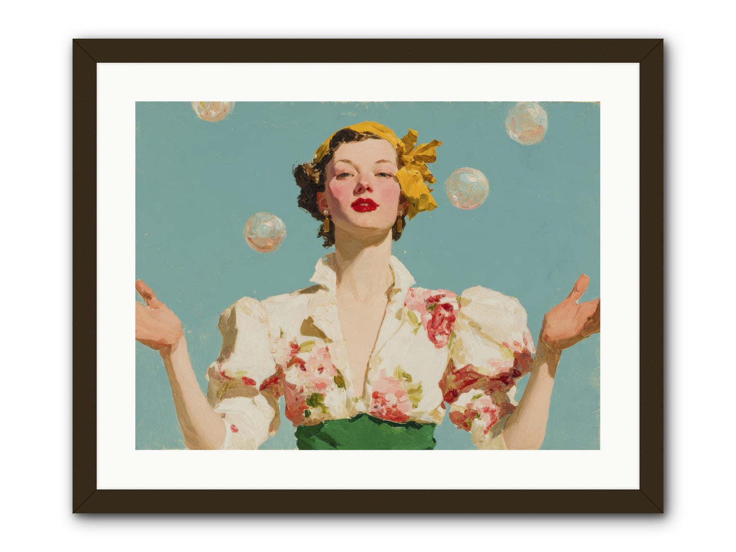Collector of Precious Moments -- Framed Print - Black 24x18