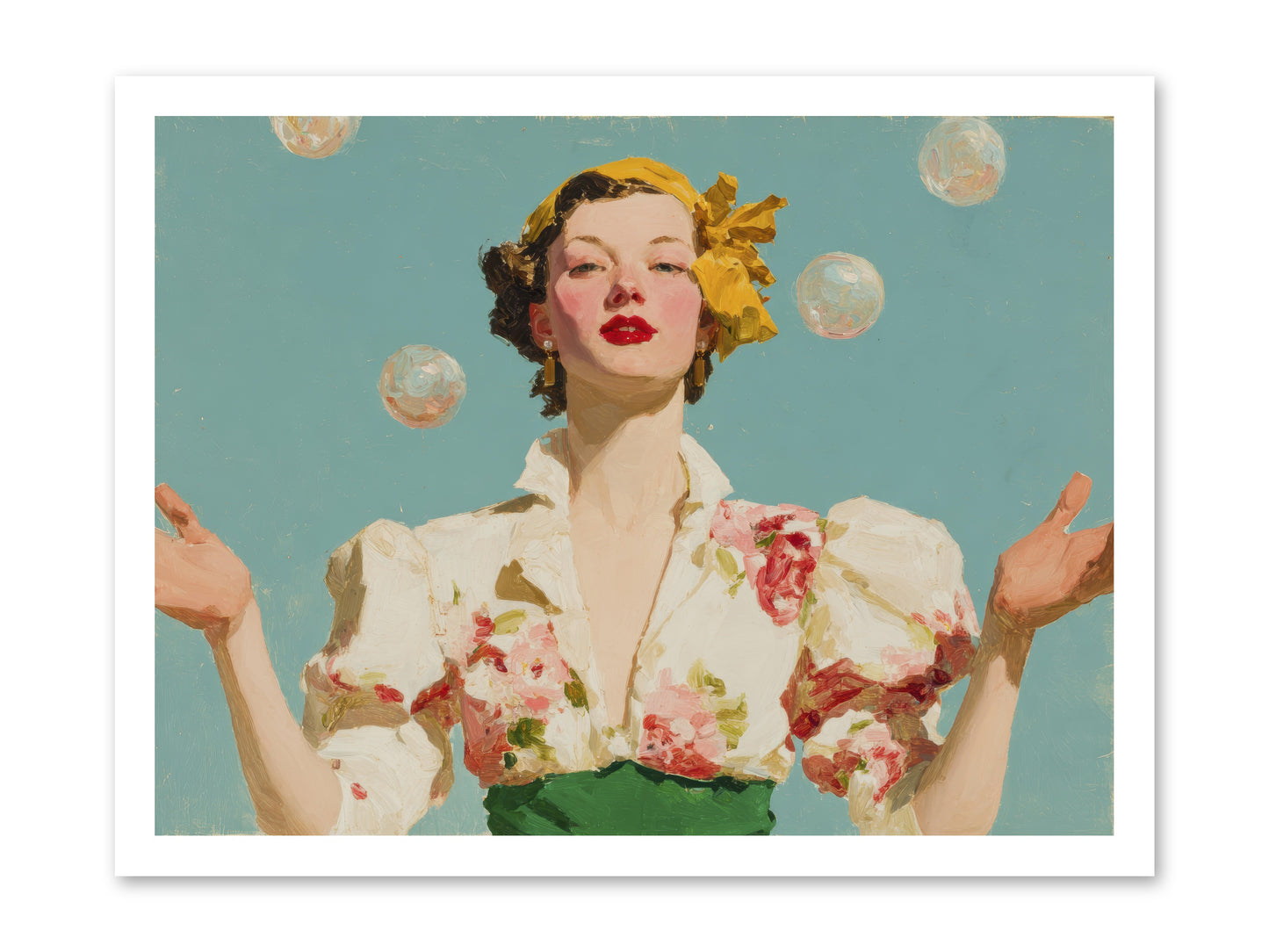 Collector of Precious Moments -- Paper Print 24x18