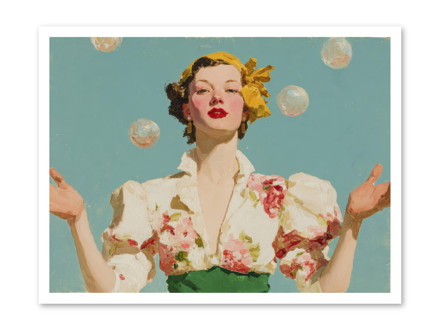 Collector of Precious Moments -- Paper Print 32x24