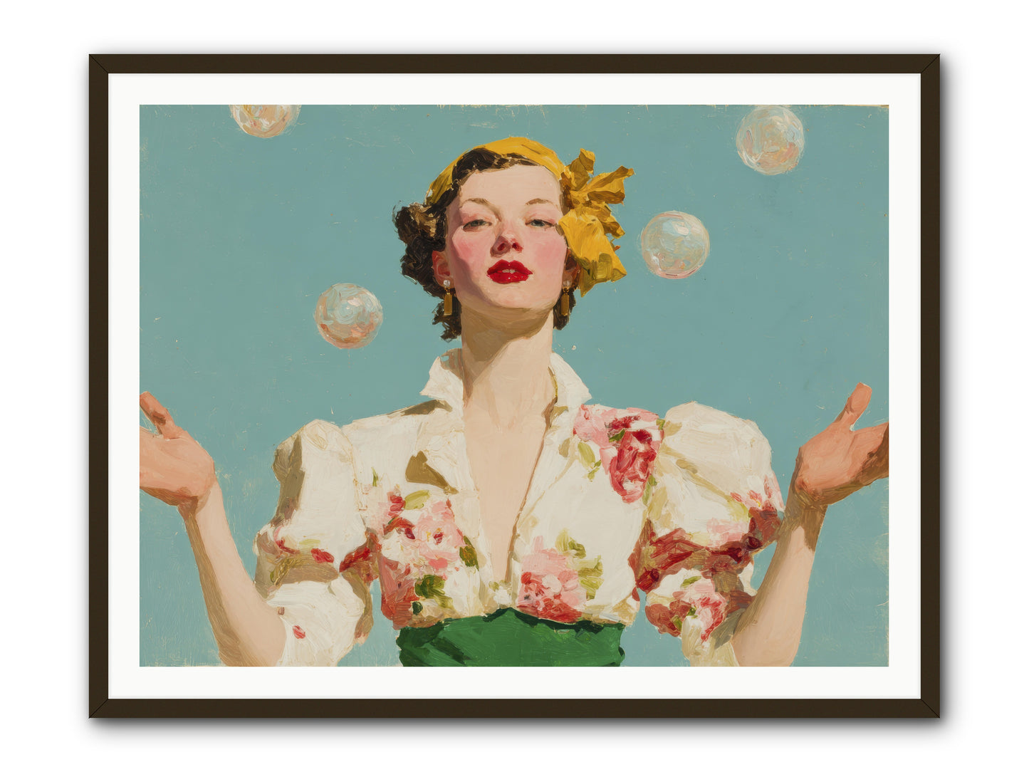 Collector of Precious Moments -- Framed Print - Black 48x36