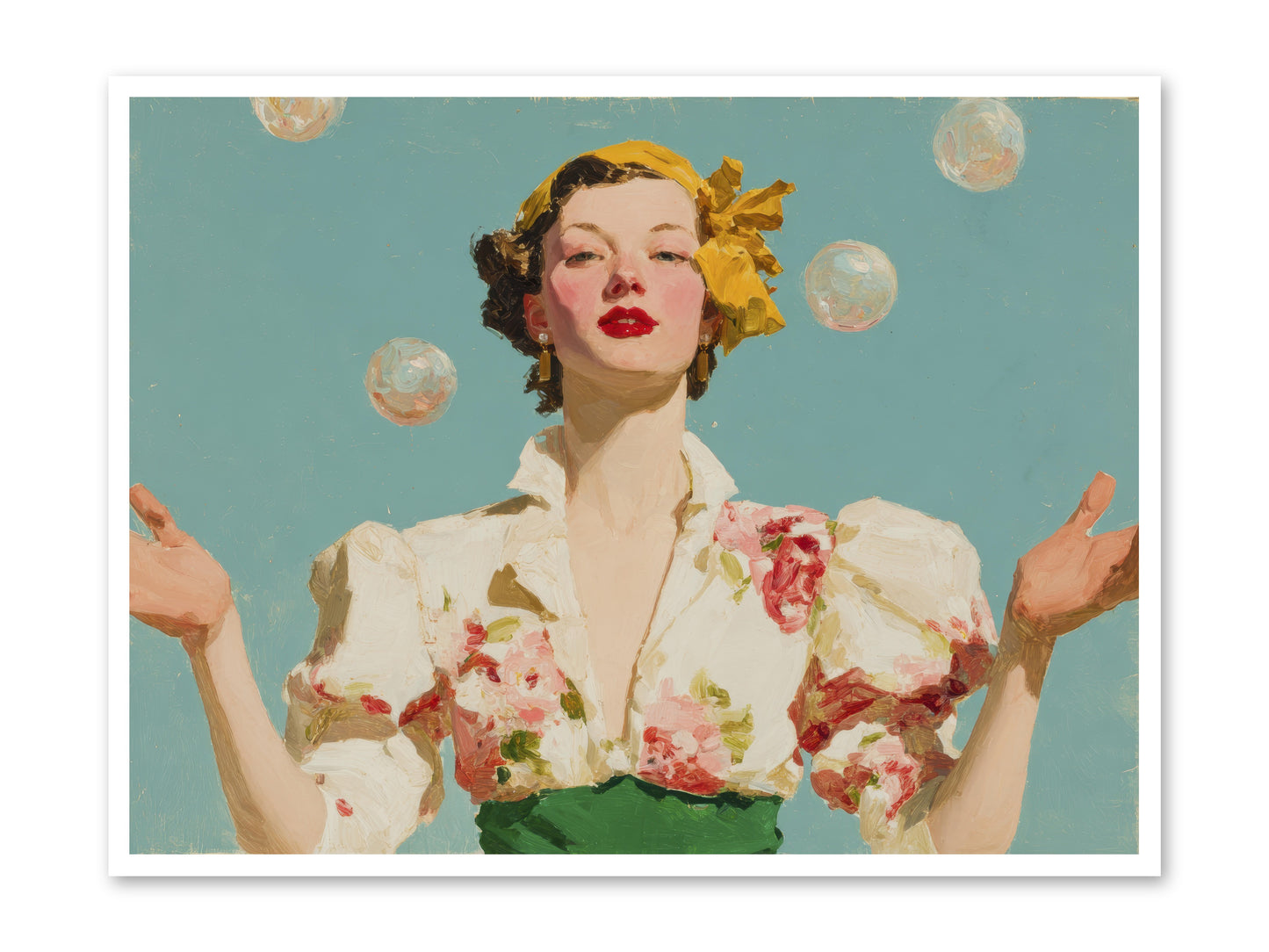 Collector of Precious Moments -- Paper Print 48x36