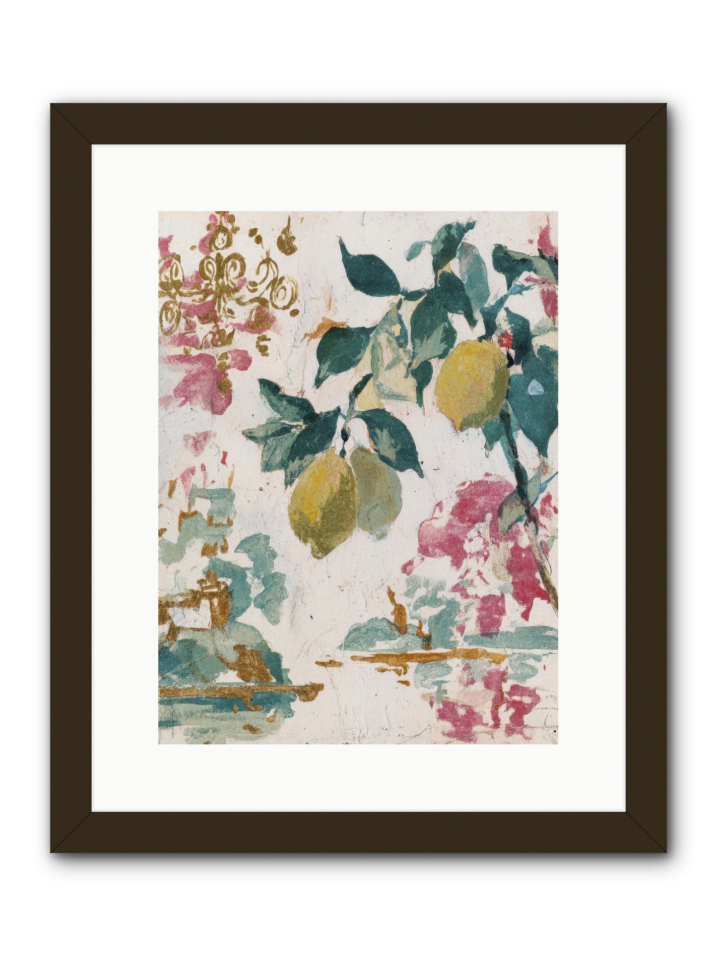 Colonel Fig’s Secret Picnic -- Framed Print - Black 12x16