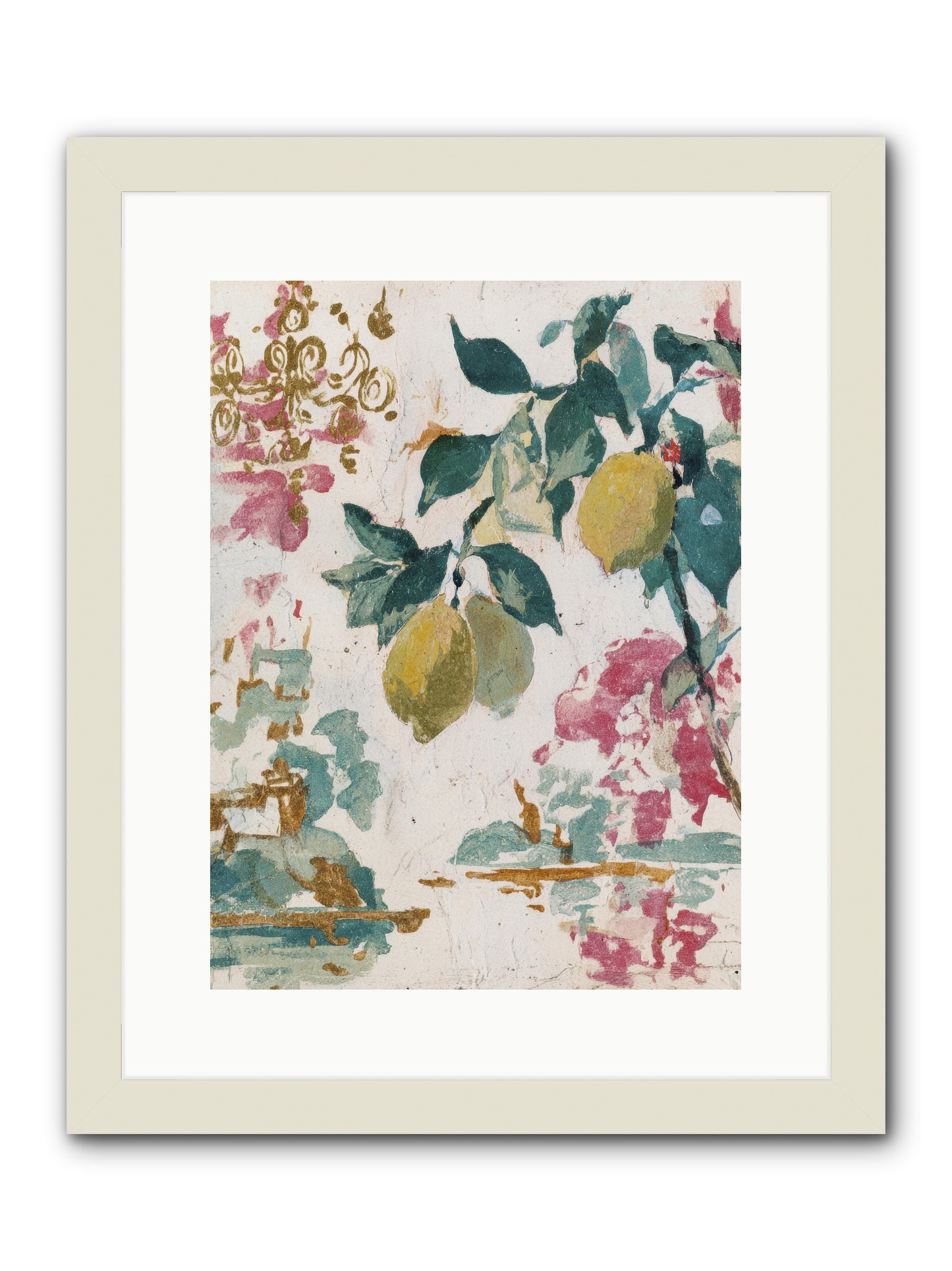 Colonel Fig’s Secret Picnic -- Framed Print - White 12x16