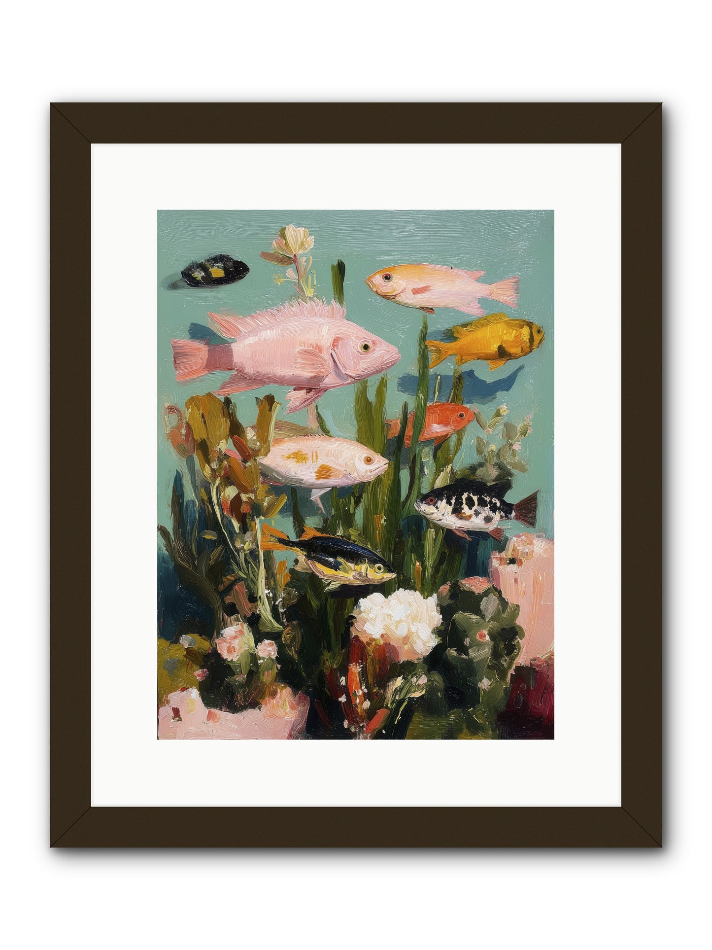 Color Revolution -- Framed Print - Black 12x16