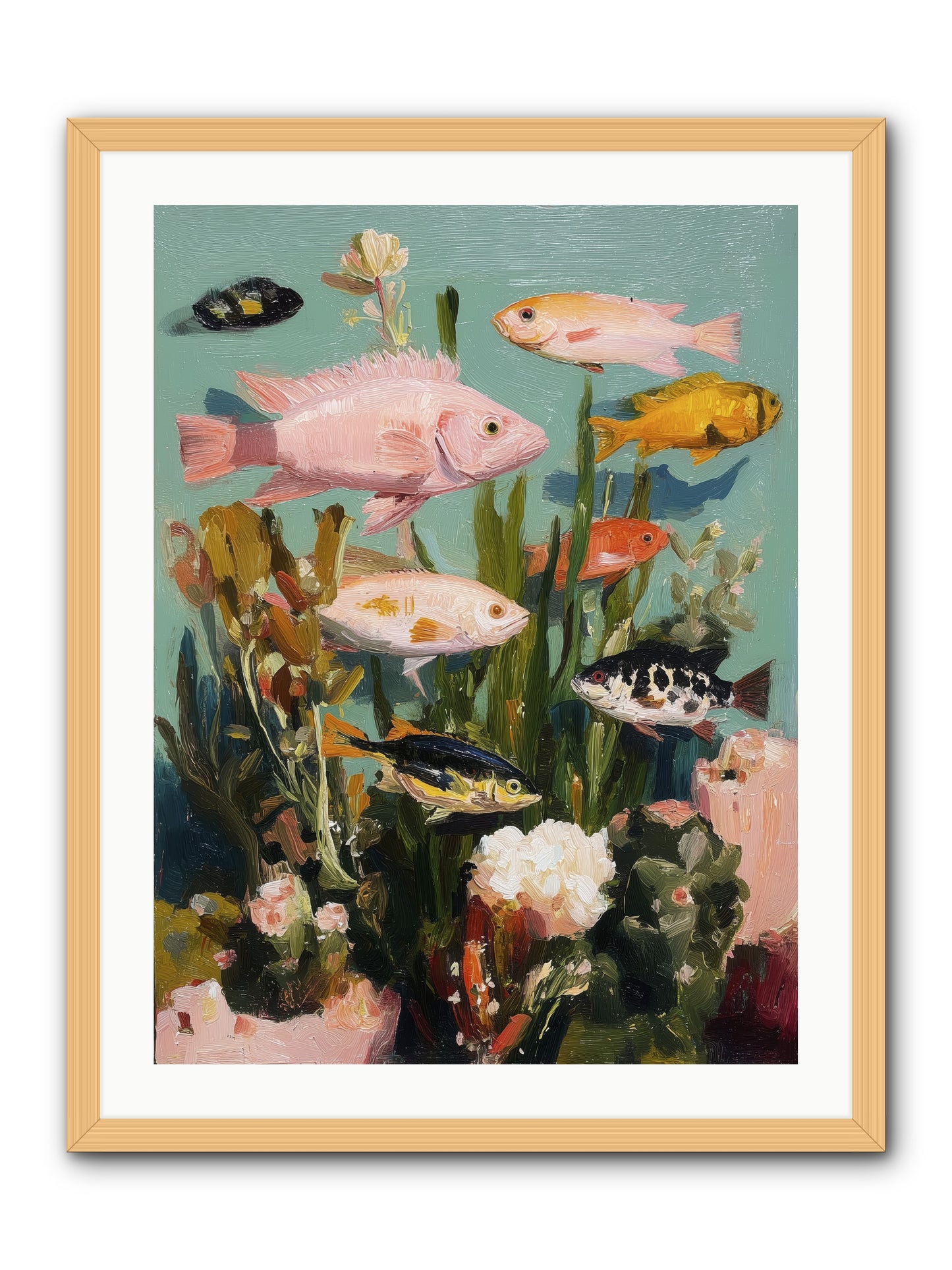 Color Revolution -- Framed Print - Natural 24x32