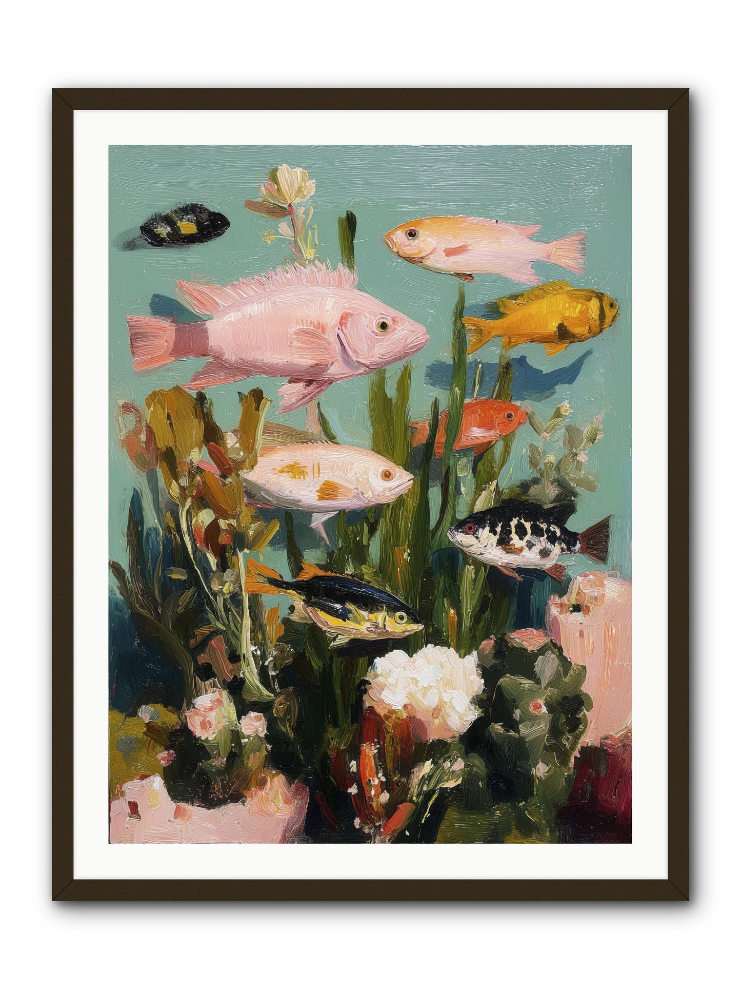 Color Revolution -- Framed Print - Black 30x40