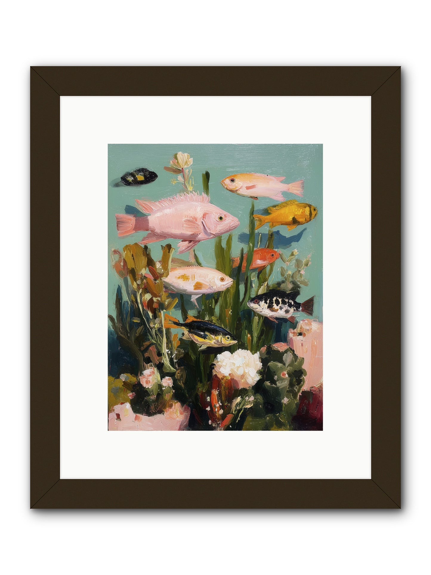 Color Revolution -- Framed Print - Black 9x12