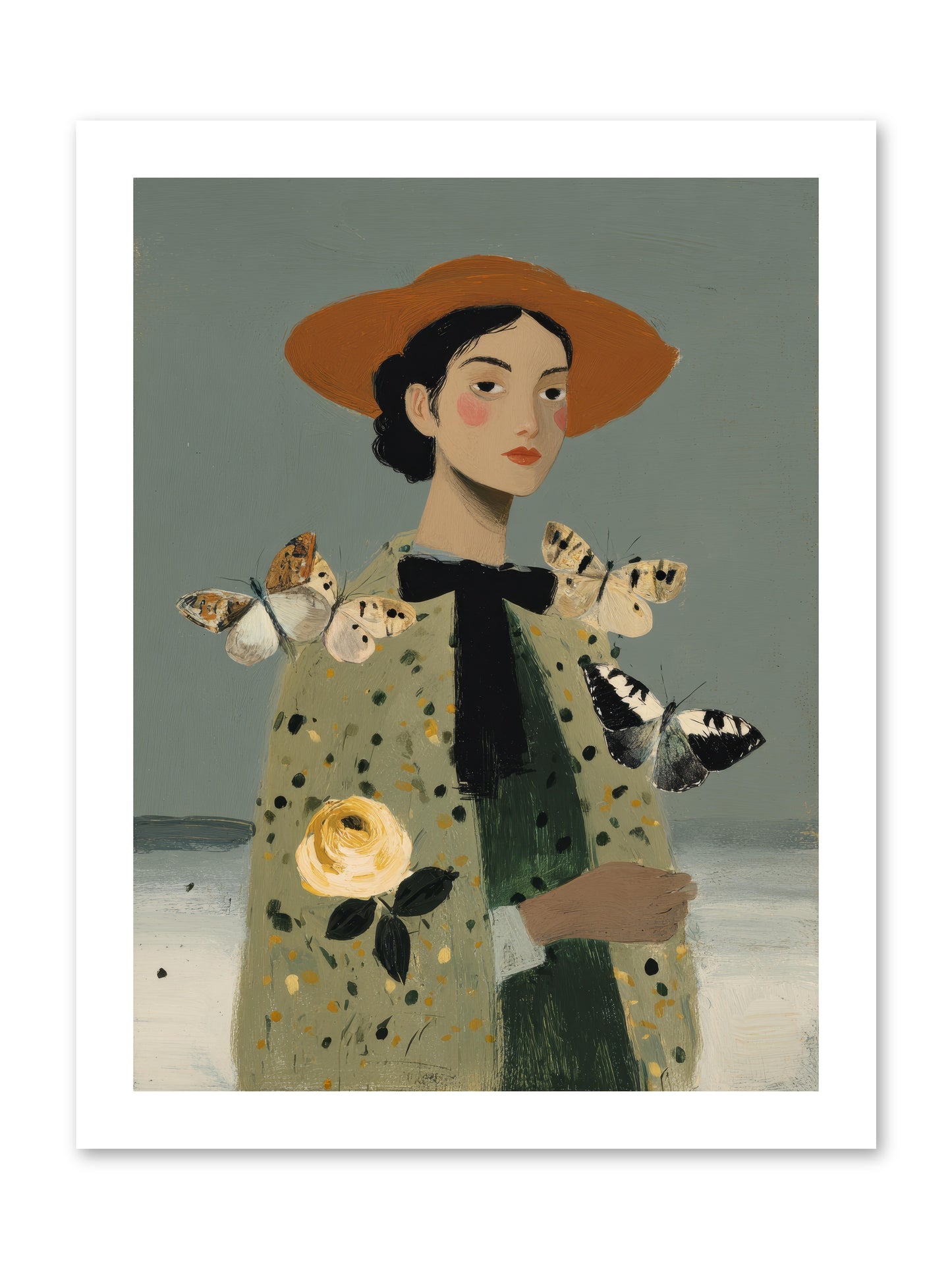 Company of Travelers -- Loose Canvas Print 12x16