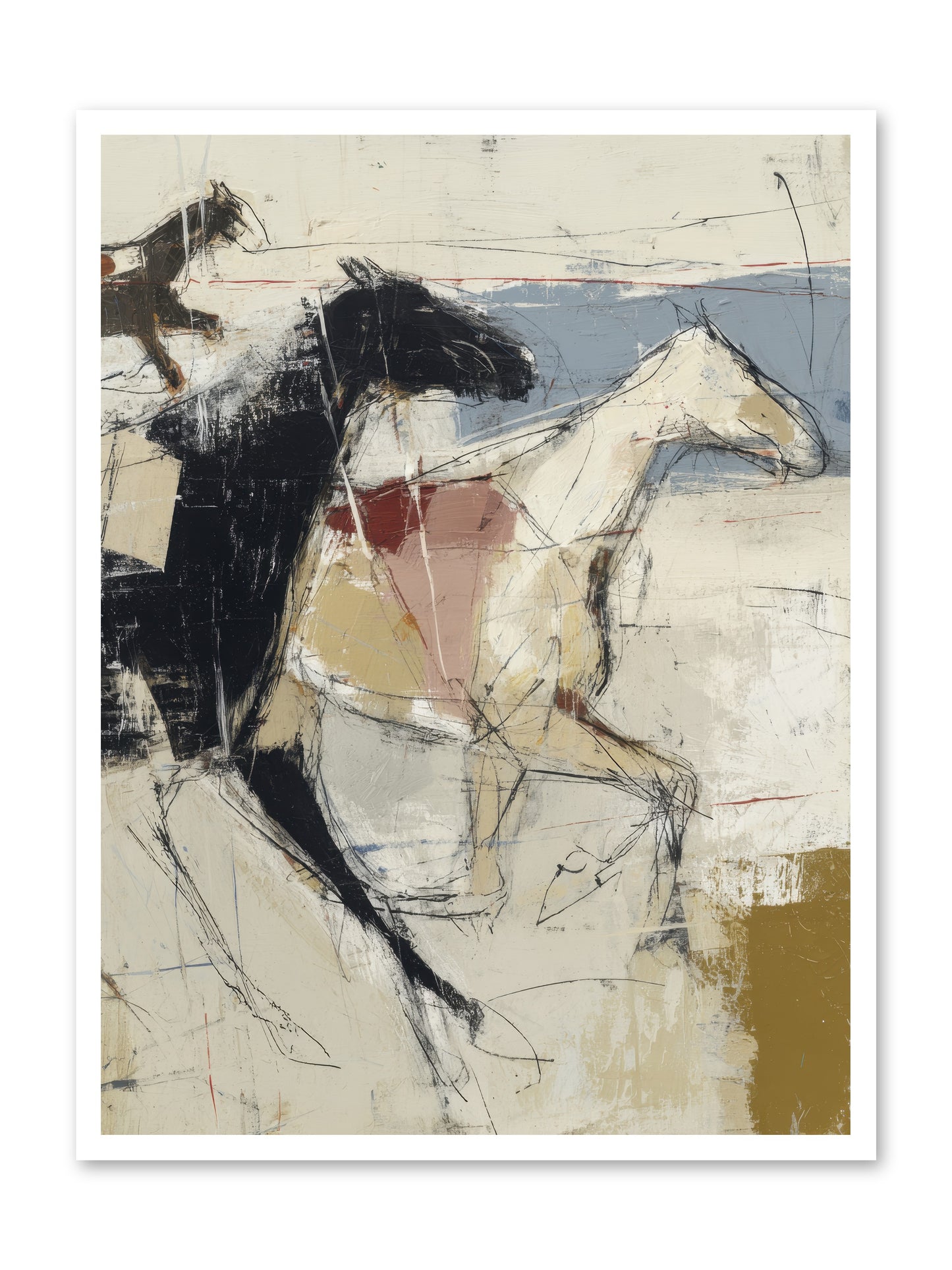Contemplated -- Paper Print 30x40