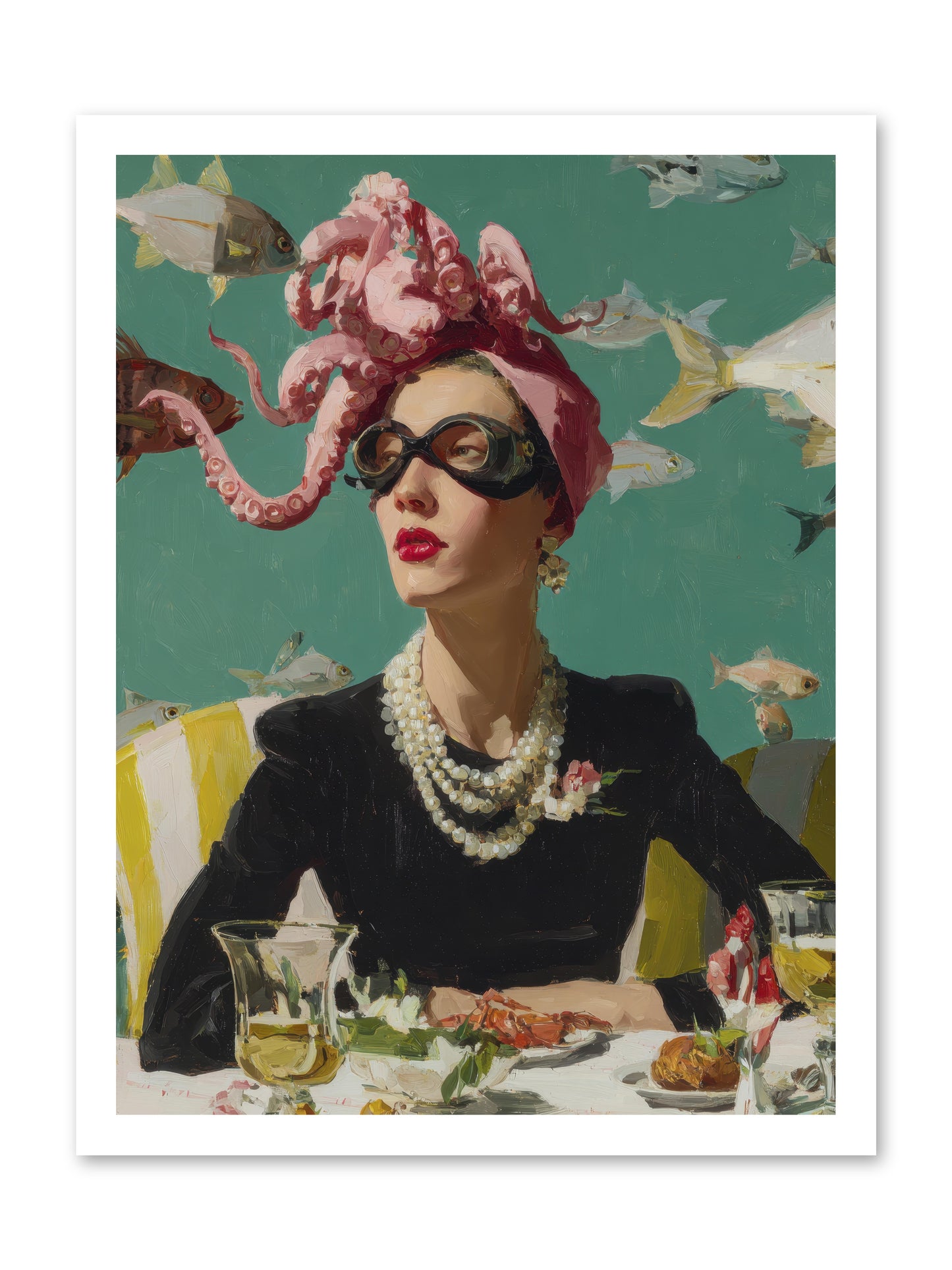 Corsages for the Unannounced -- Paper Print 18x24