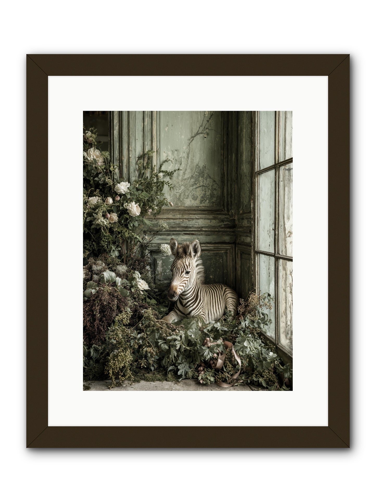 Cosette -- Framed Print - Black 12x16
