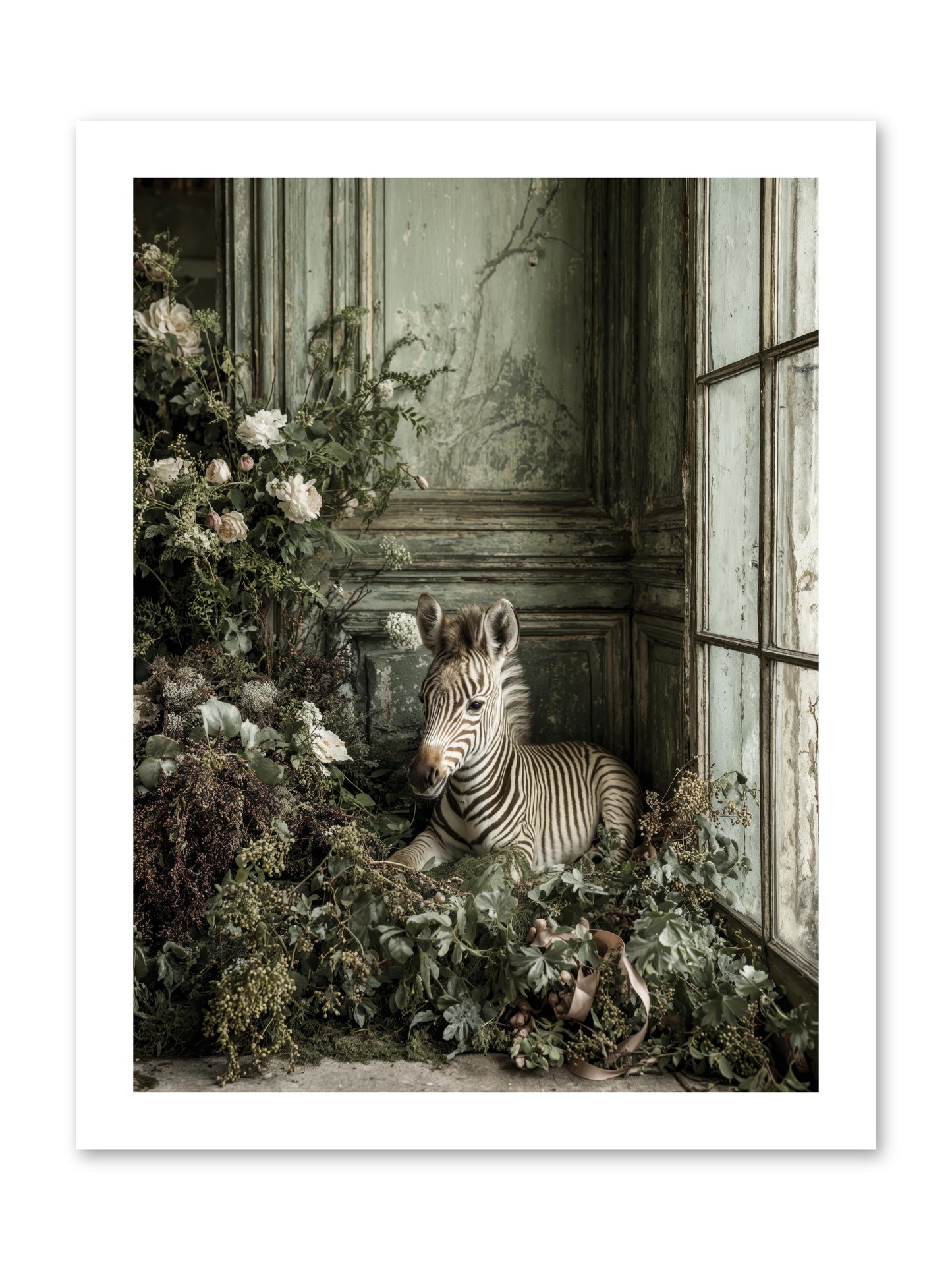 Cosette -- Loose Canvas Print 12x16