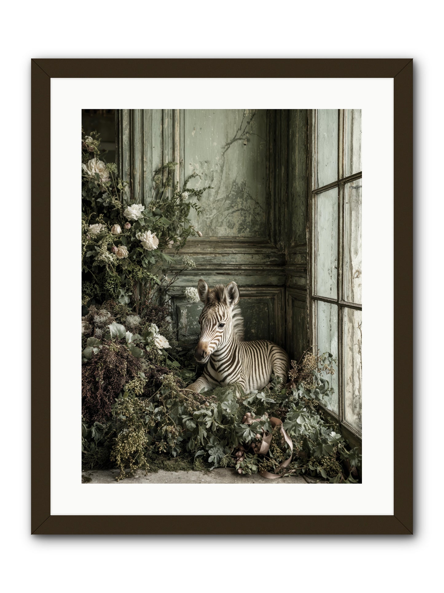 Cosette -- Framed Print - Black 18x24