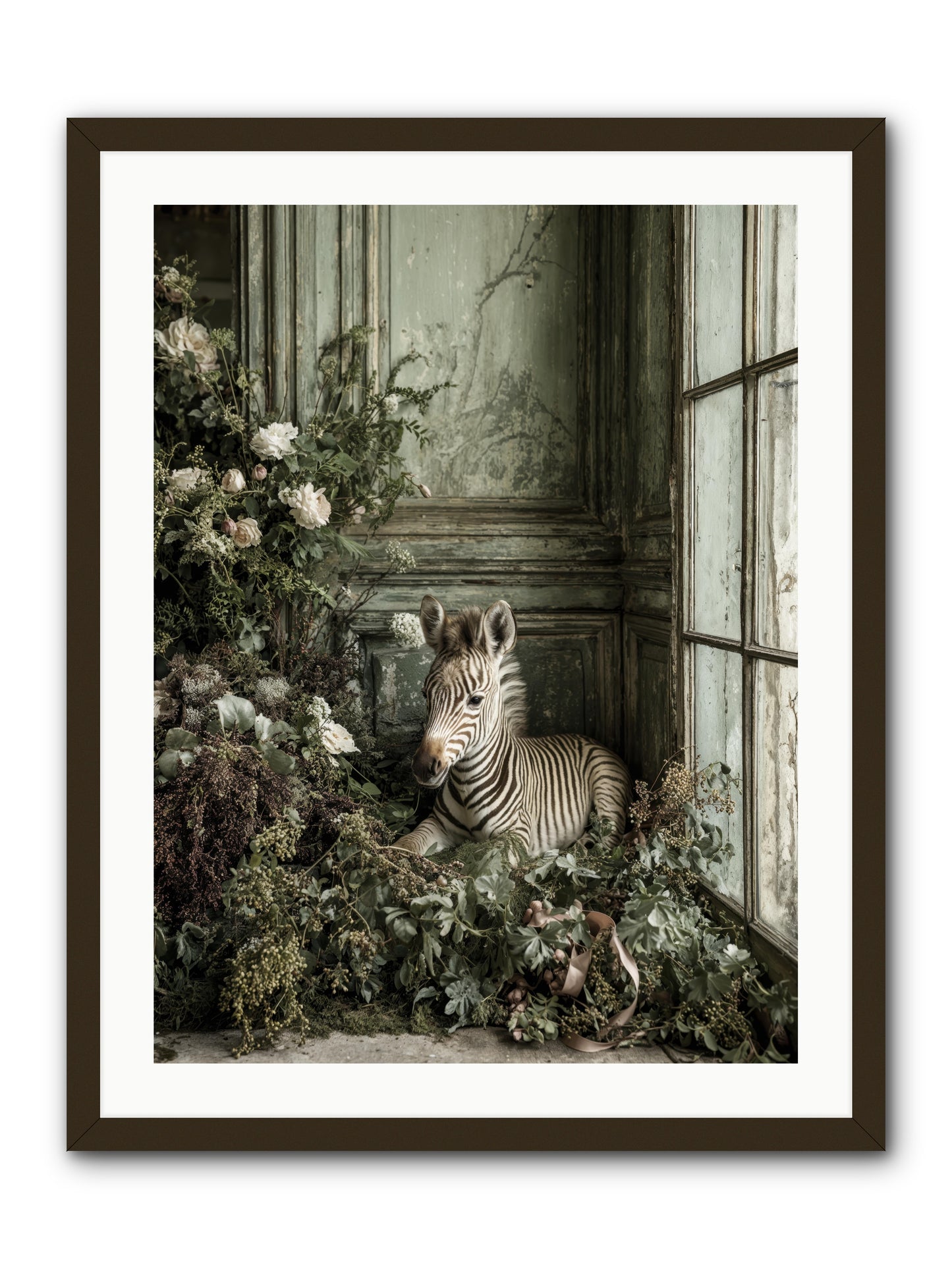 Cosette -- Framed Print - Black 24x32
