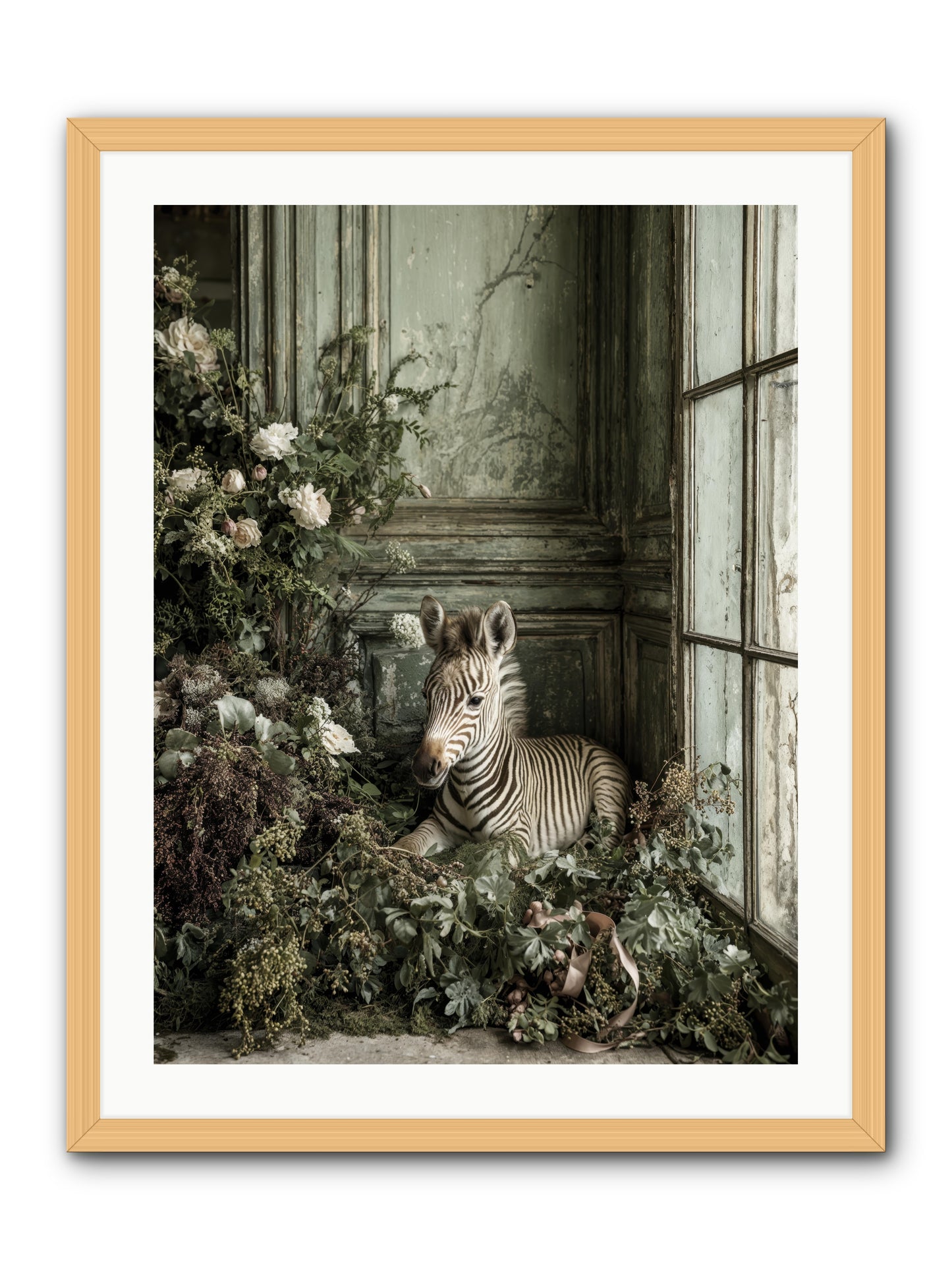 Cosette -- Framed Print - Natural 24x32