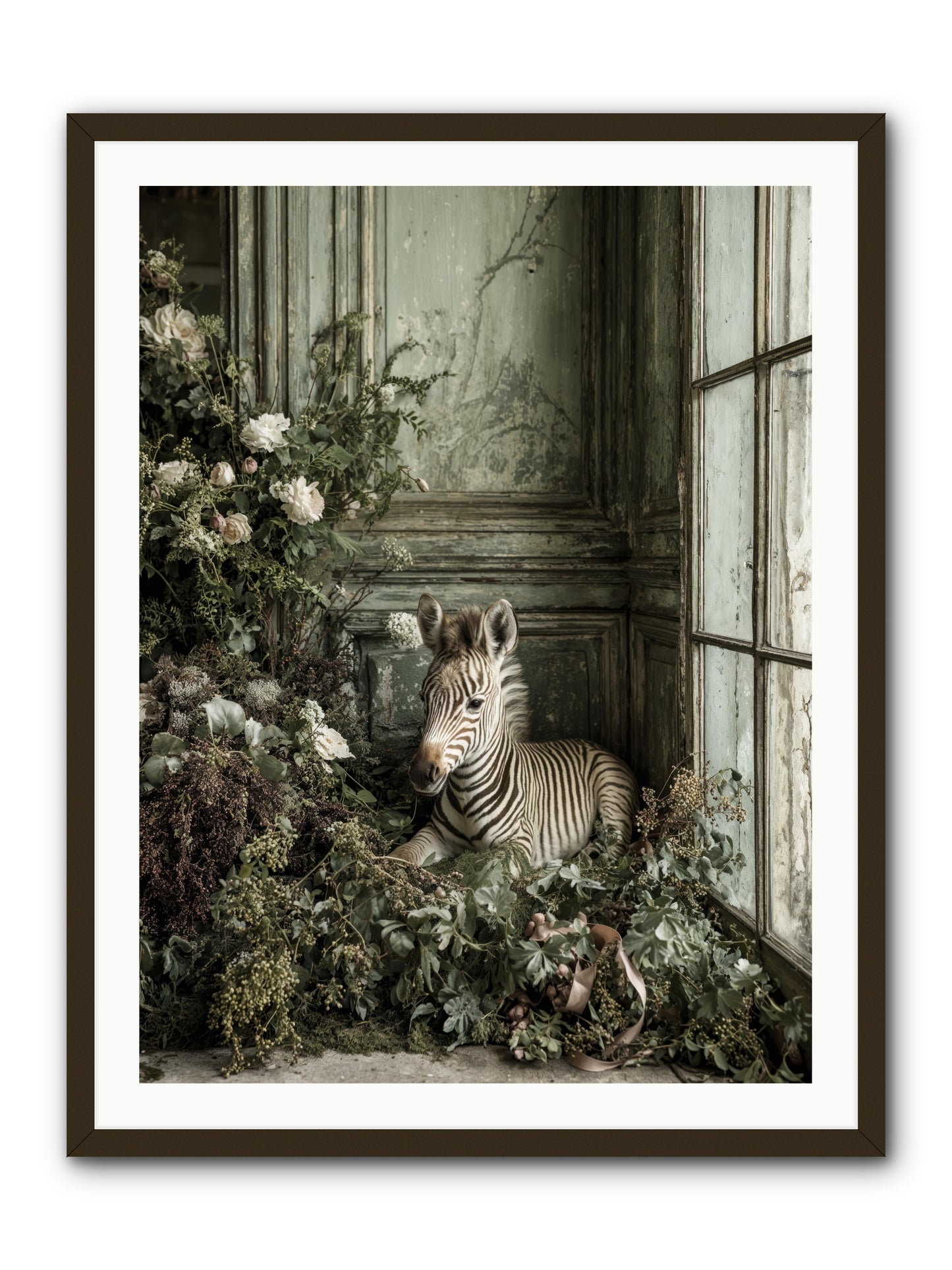 Cosette -- Framed Print - Black 30x40