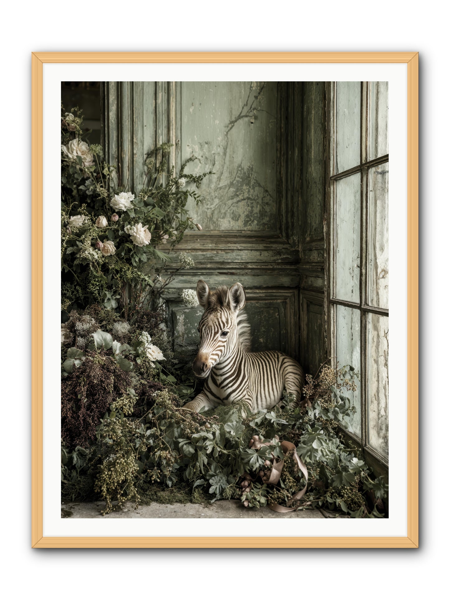 Cosette -- Framed Print - Natural 36x48
