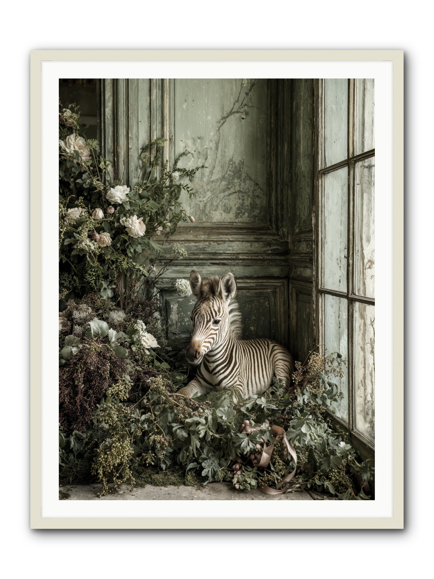 Cosette -- Framed Print - White 36x48
