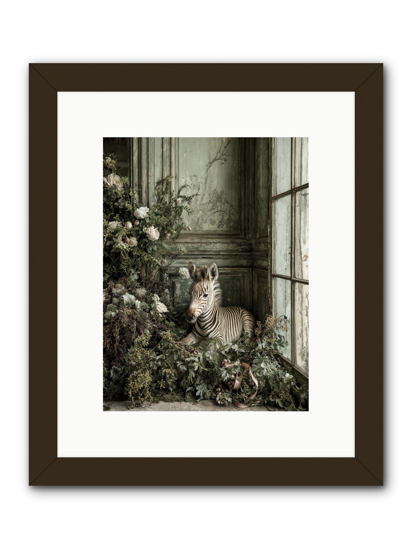 Cosette -- Framed Print - Black 9x12