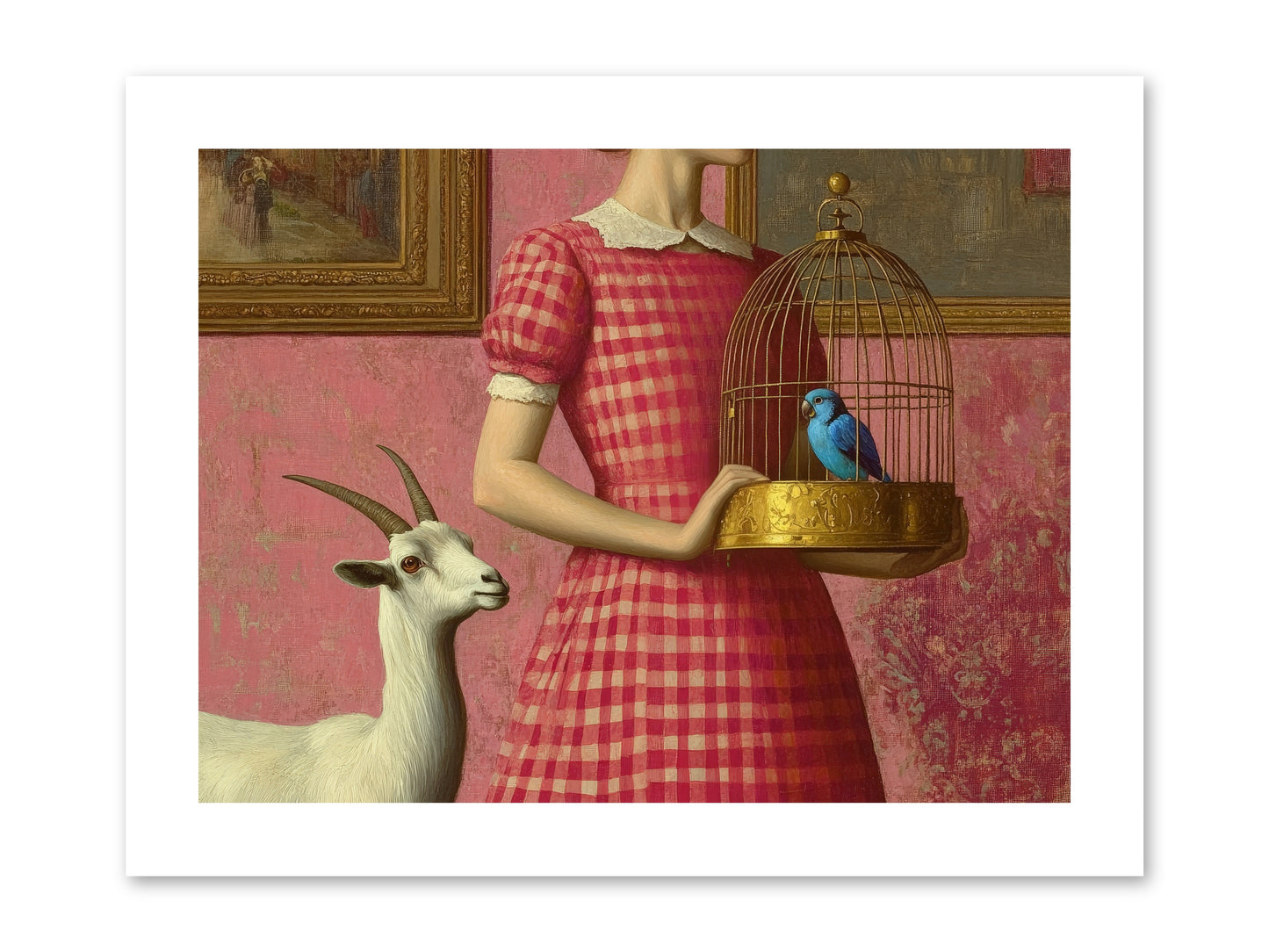 Cottage Companions -- Paper Print 12x9