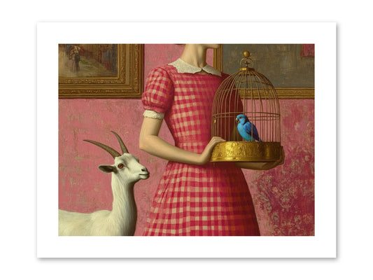 Cottage Companions -- Paper Print 12x9