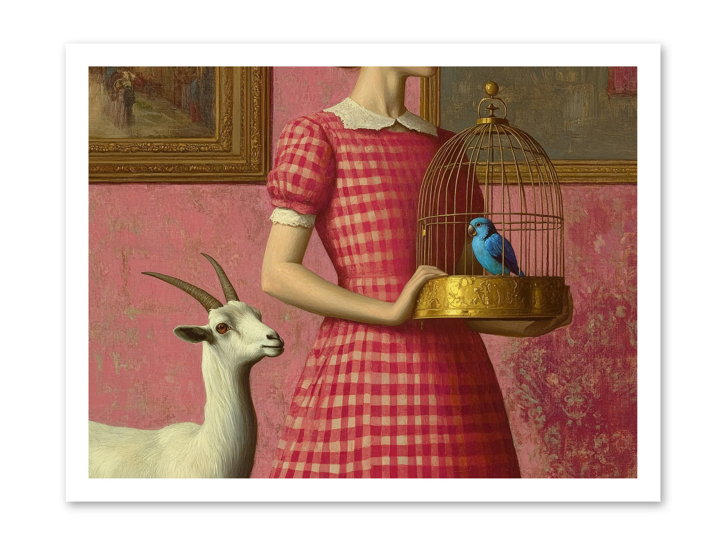 Cottage Companions -- Paper Print 24x18