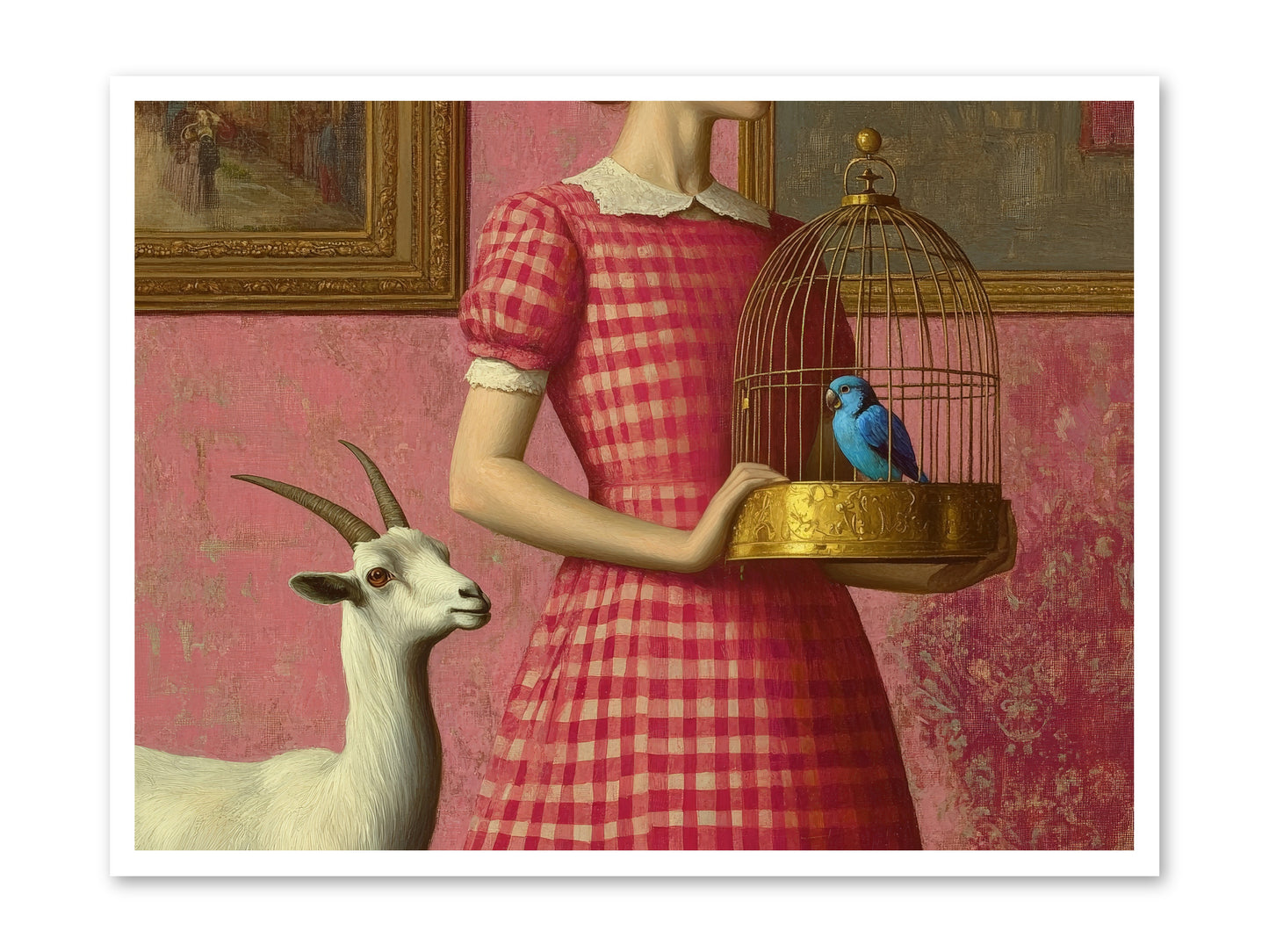 Cottage Companions -- Paper Print 40x30